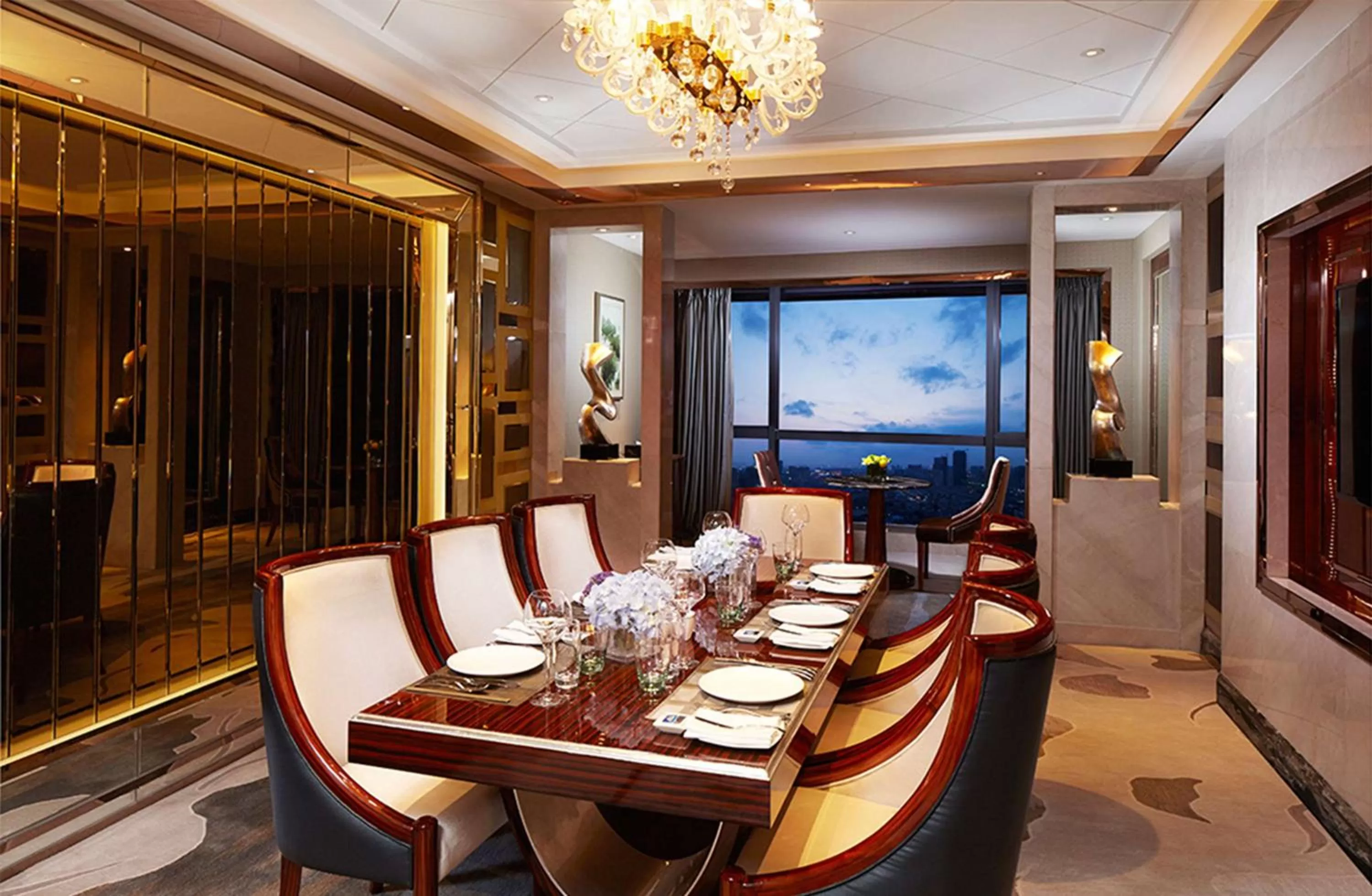 Living room in Hilton Foshan