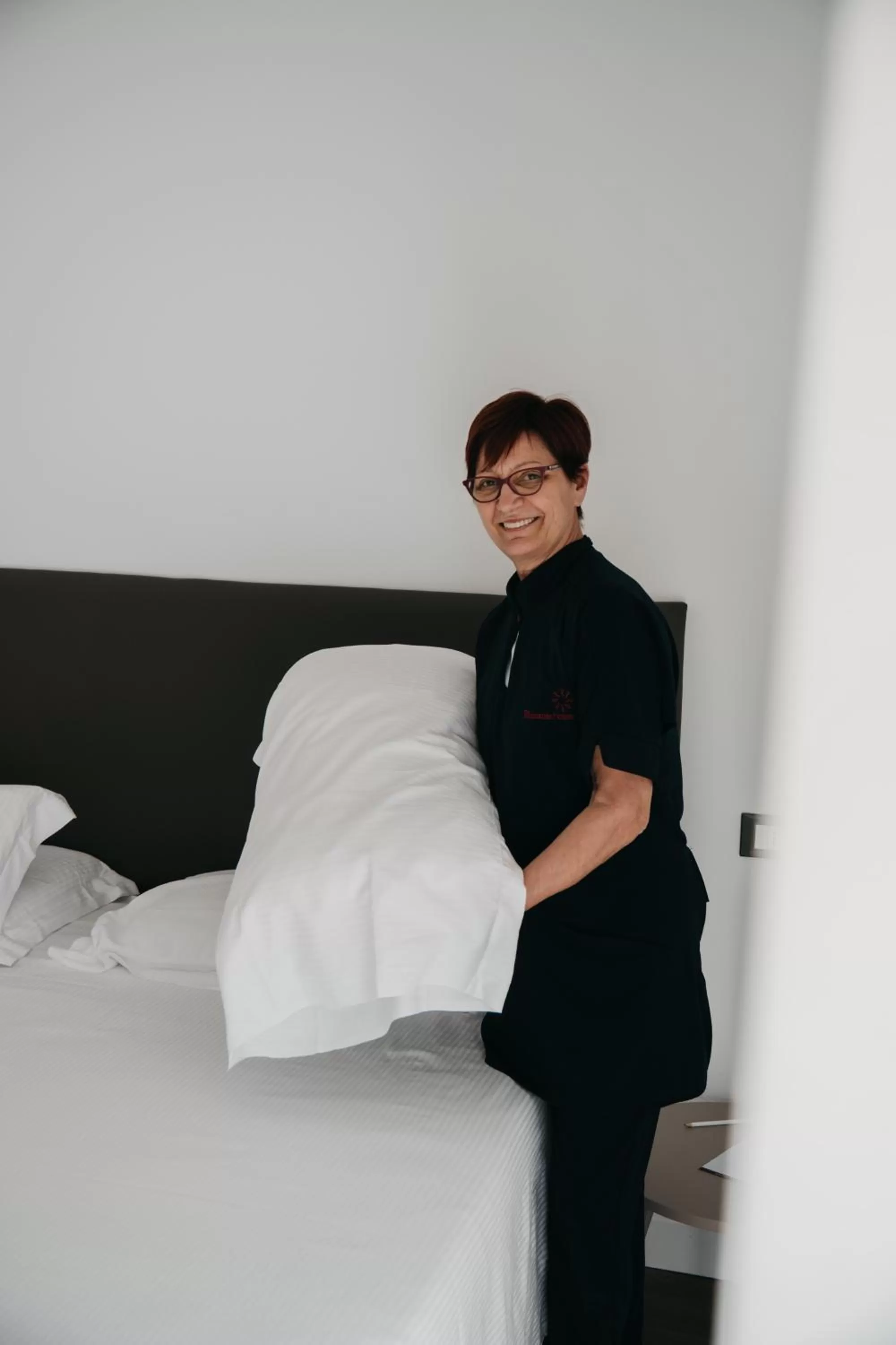 Staff, Bed in Hotel Villa Sorriso