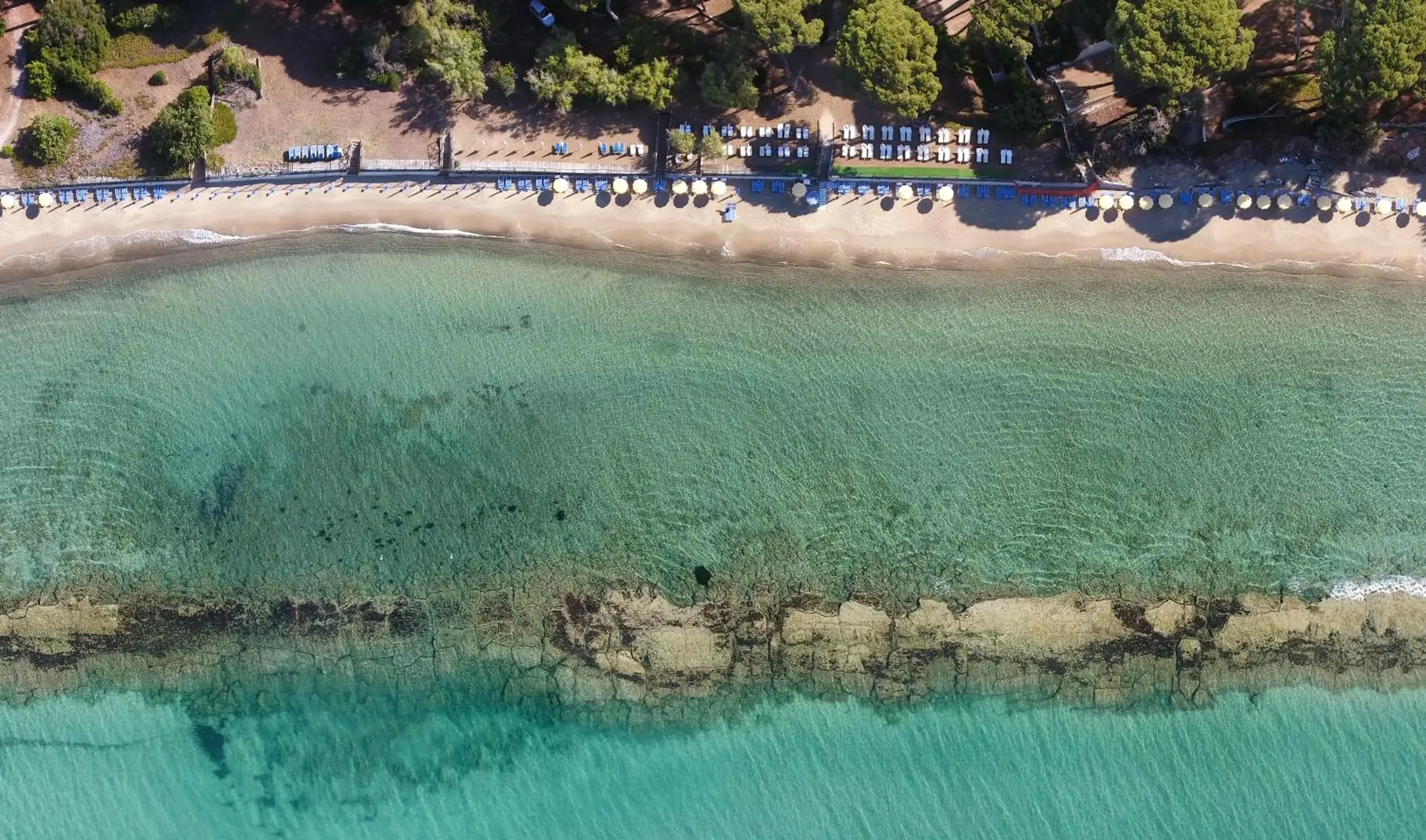 Beach, Bird's-eye View in The Sense Experience Resort