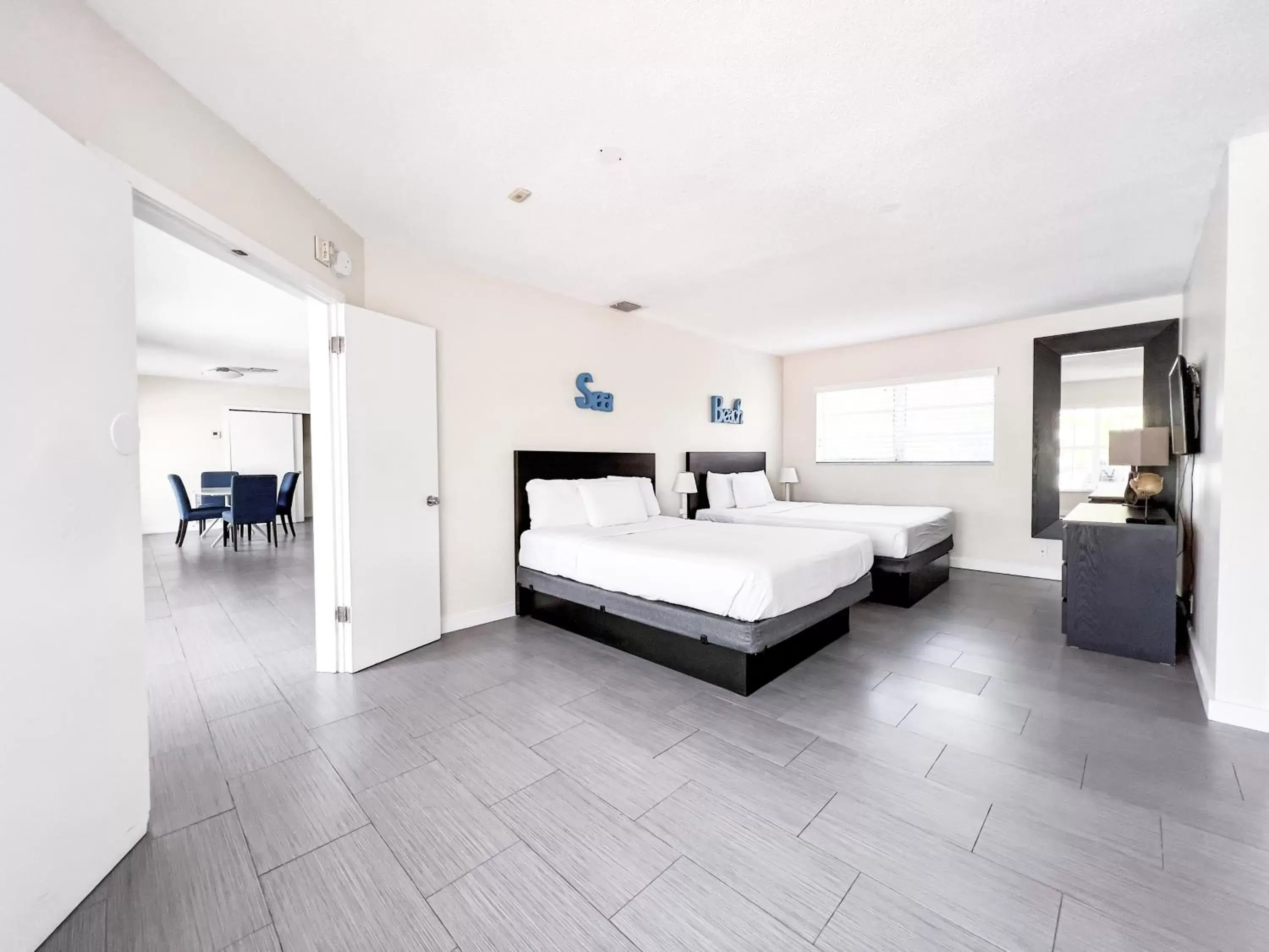 One-Bedroom Suite with 2 Queen Beds and Sofa Bed in Tara Hotel A North Beach Village Resort Hotel One-Bedroom Suite with 2 Queen Beds and Sofa Bed in Tara Hotel A North Beach Village Resort Hotel