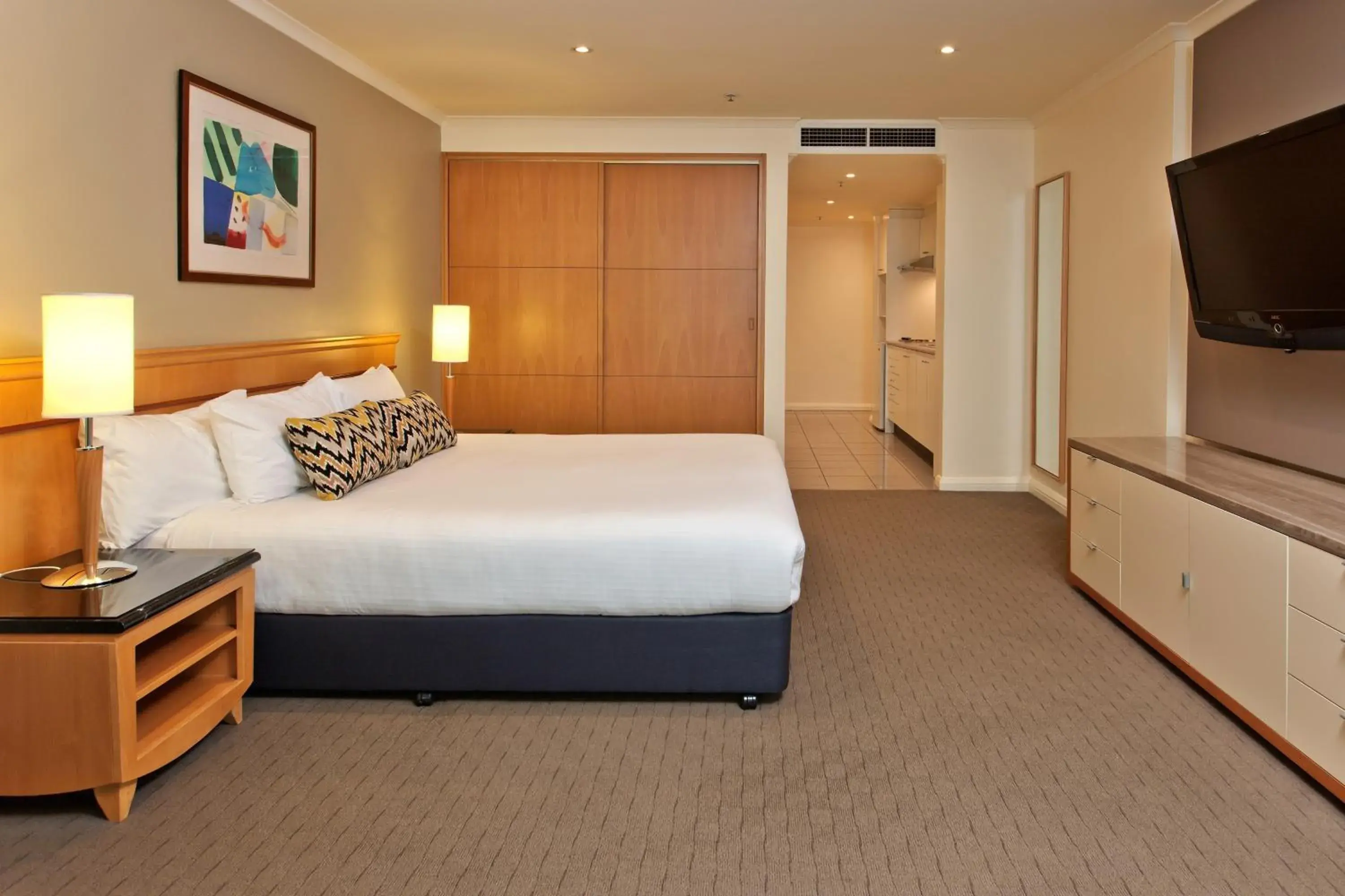 Photo of the whole room, Bed in Rydges Darling Square Apartment Hotel