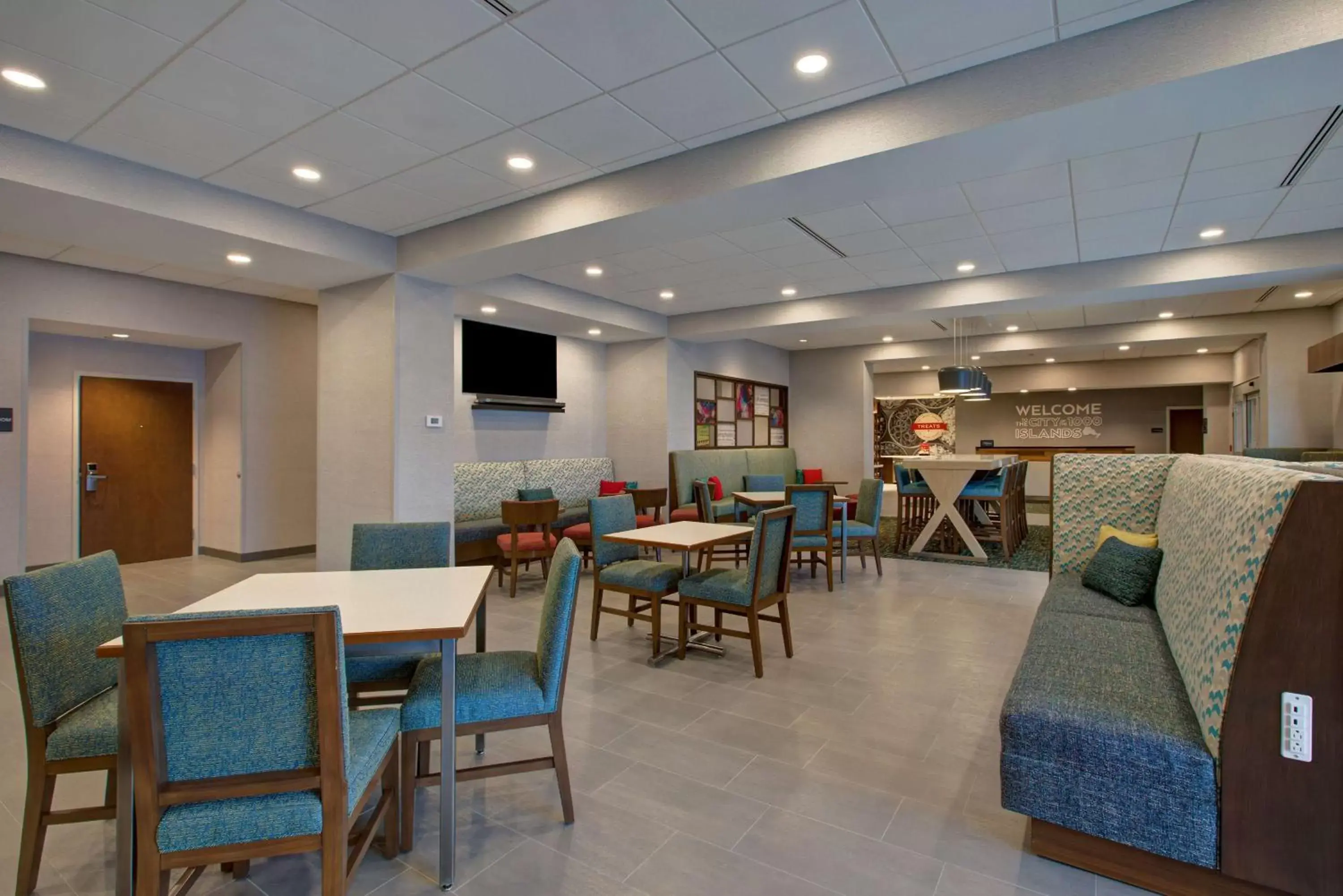 Lobby or reception, Restaurant/Places to Eat in Hampton Inn Brockville, On