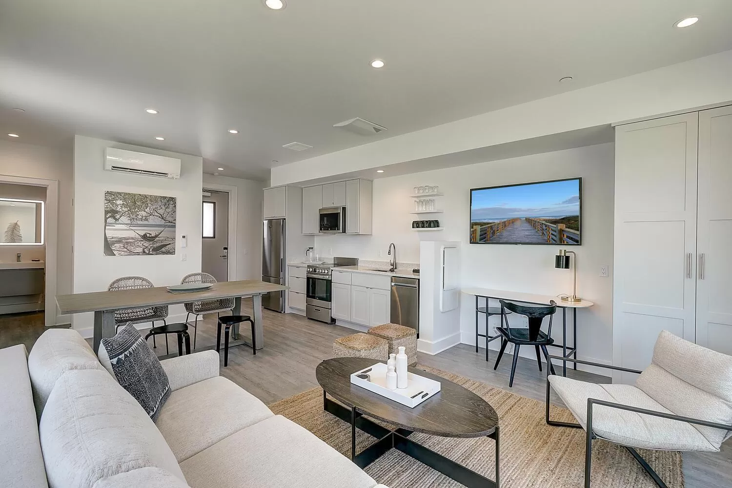 Living room in Lively Beach