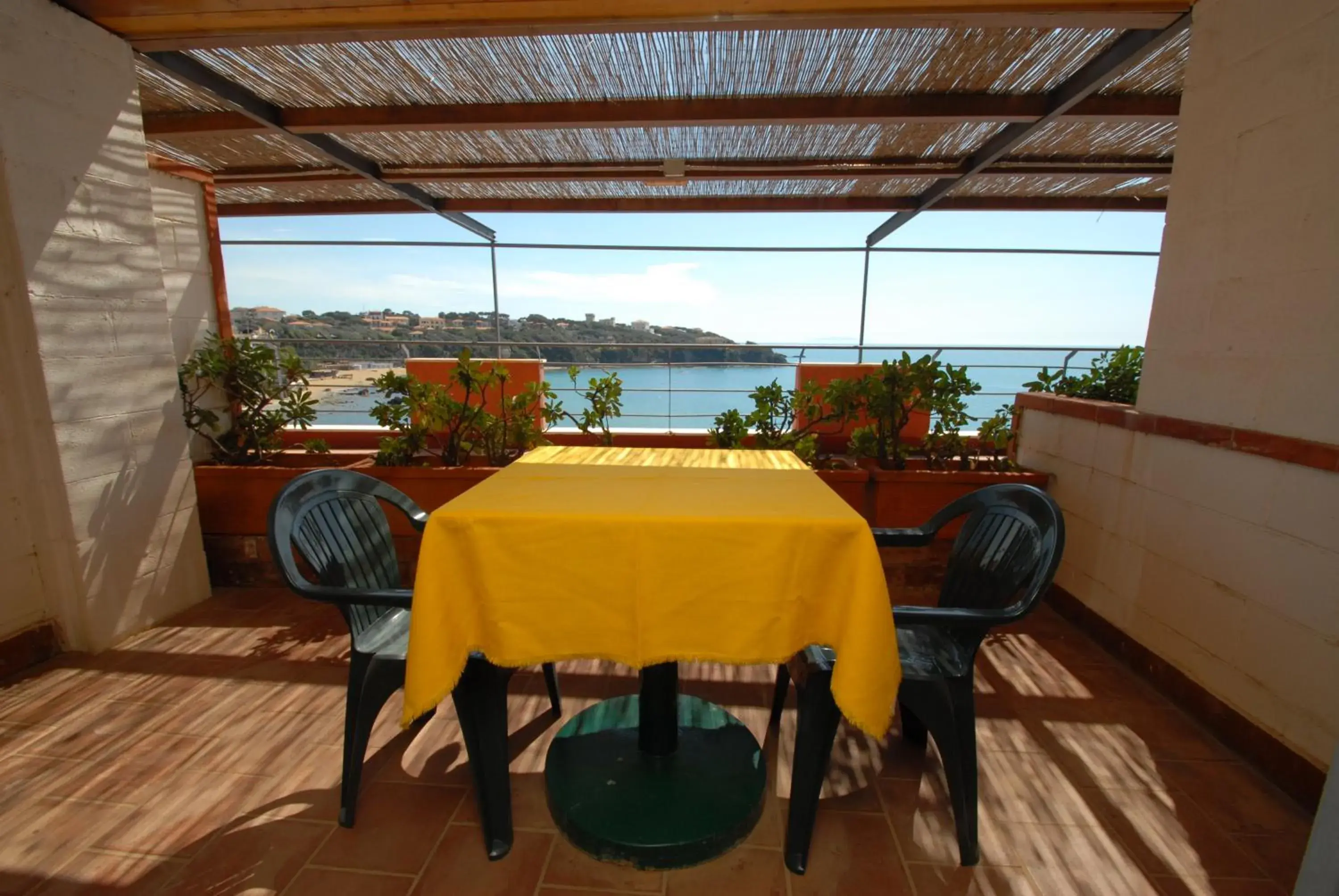 Balcony/Terrace, Restaurant/Places to Eat in Hotel Baia Del Sorriso