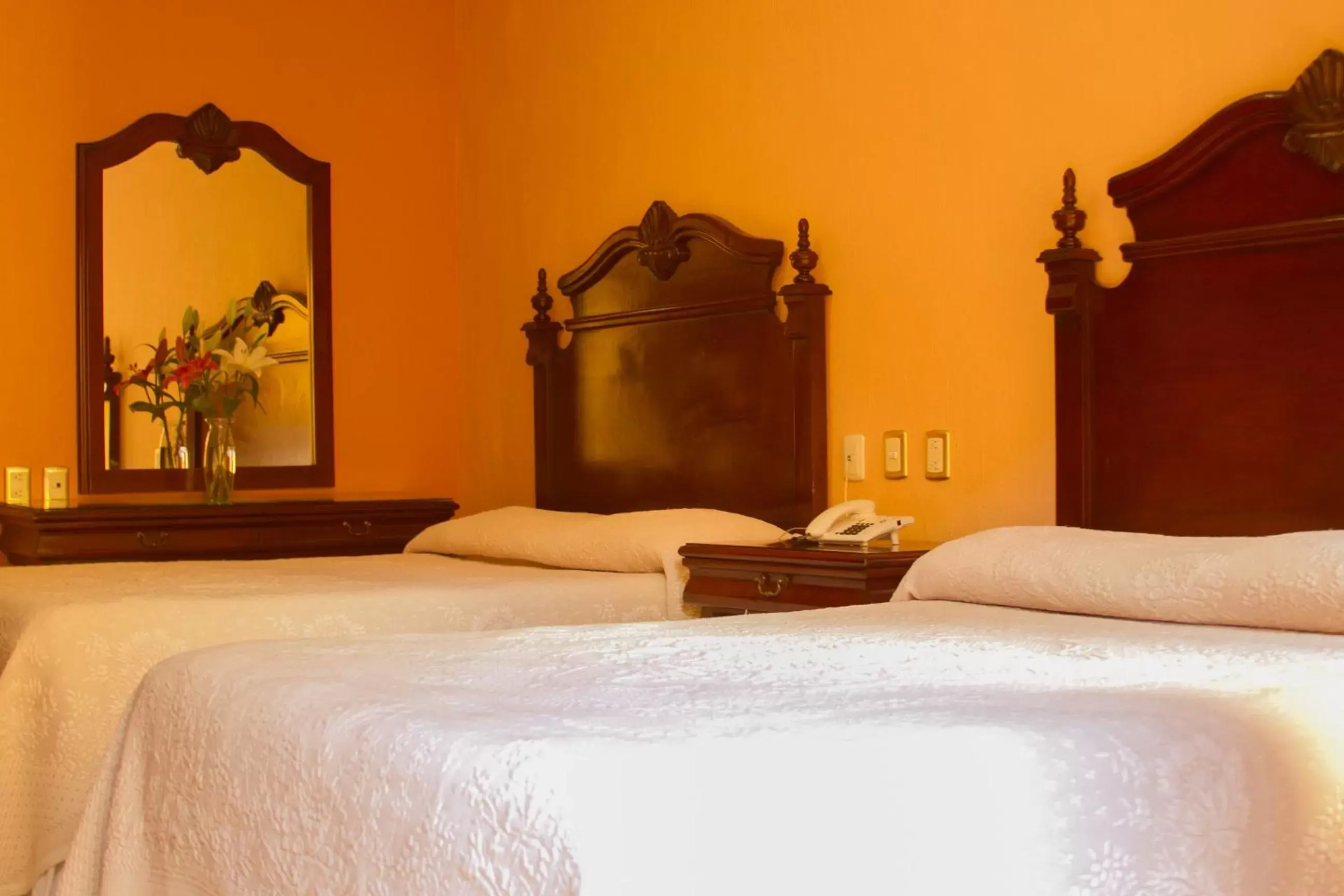 Bed in Hotel Casa Dulce Maria