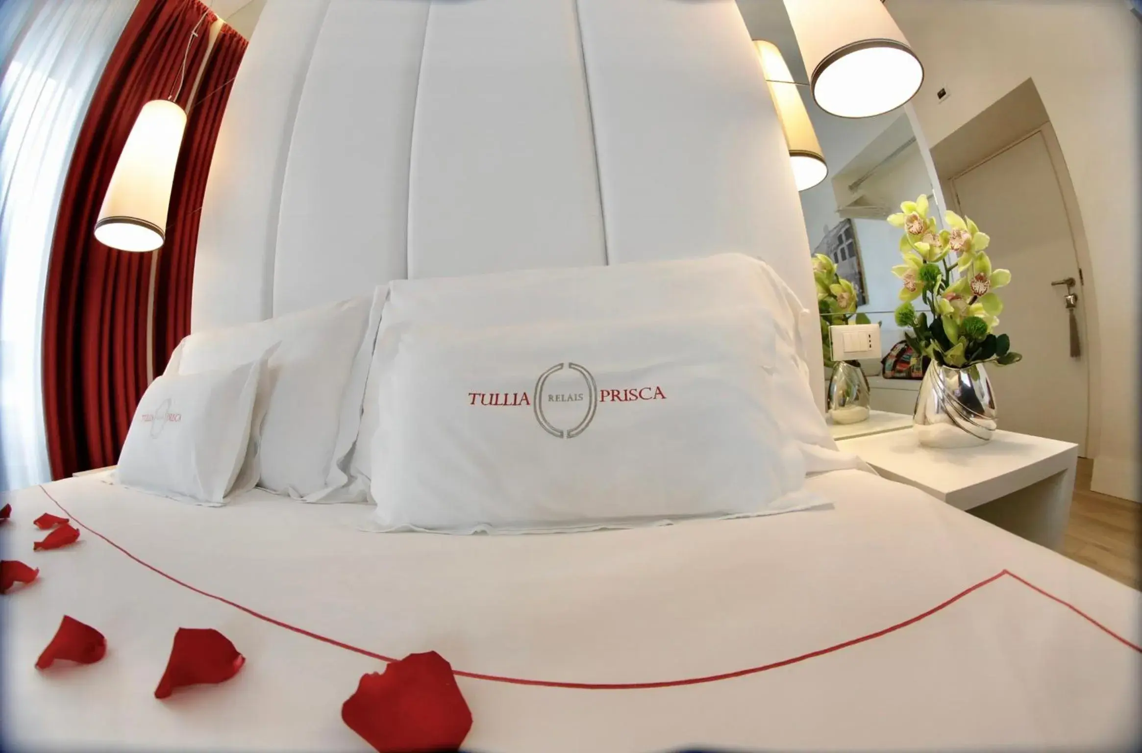 Bed in Tullia&Prisca Relais