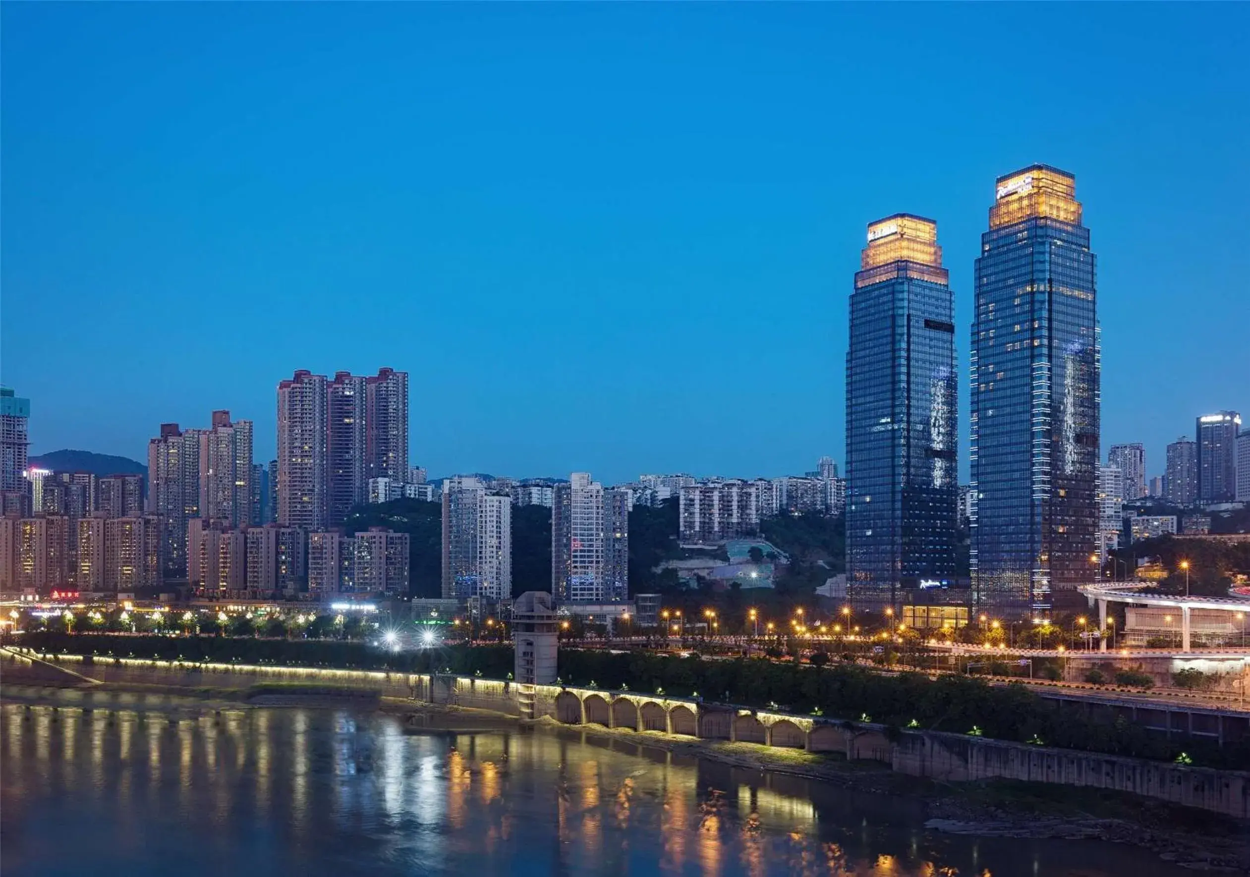 Property building in Radisson Blu Plaza Chongqing