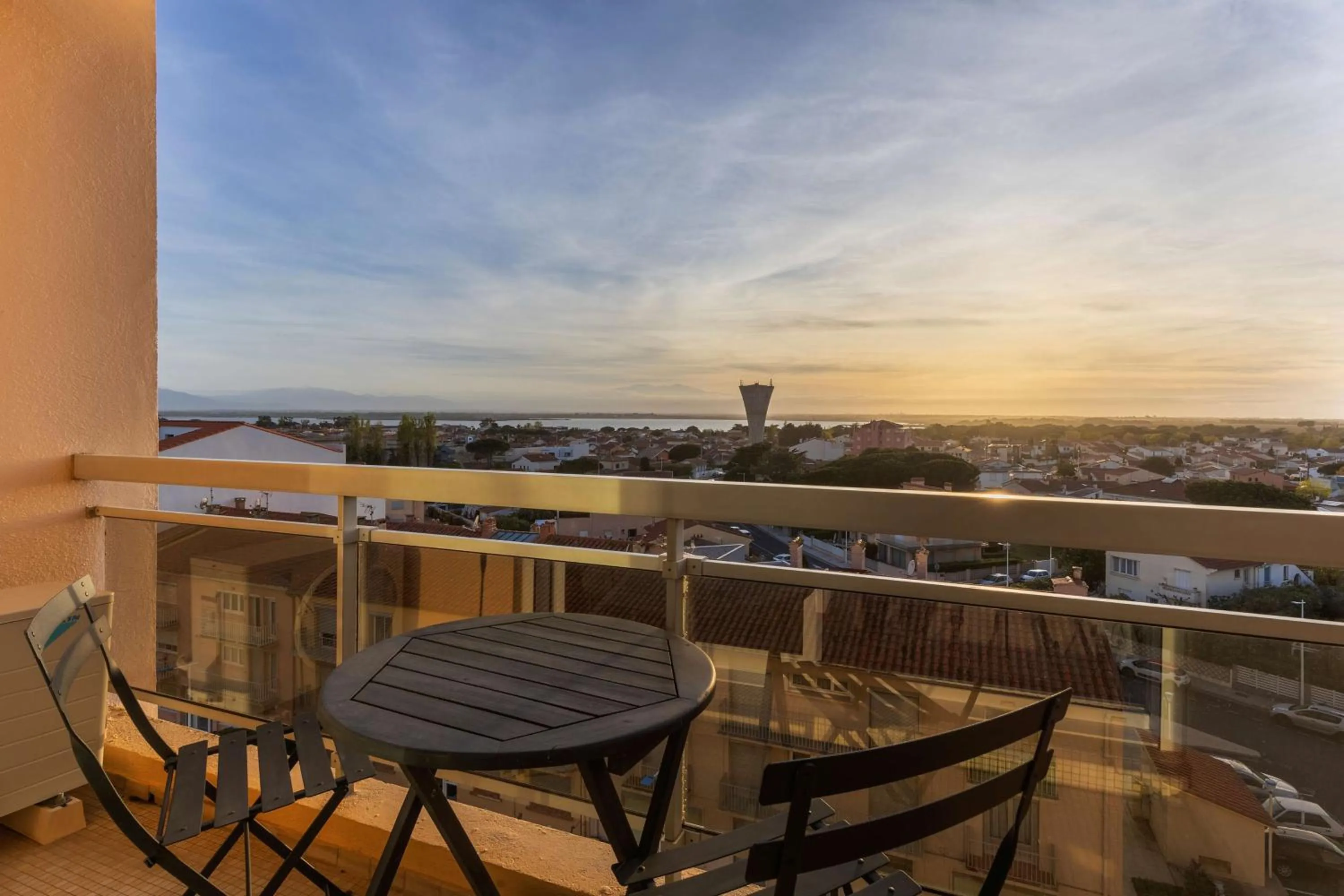 View (from property/room) in Best Western Plus Hotel Canet-Plage