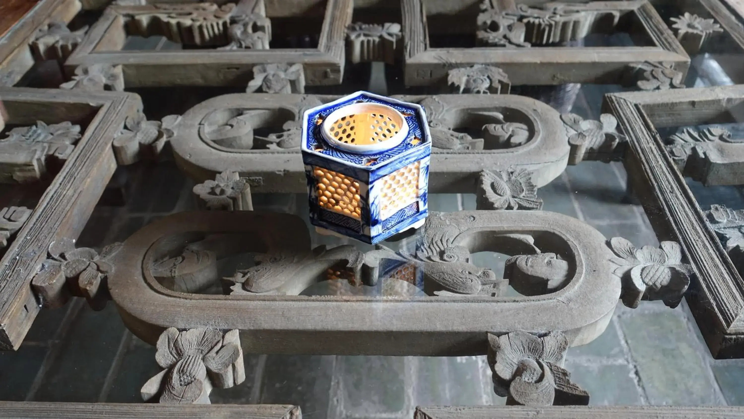 Decorative detail in Yangshuo Village Inn