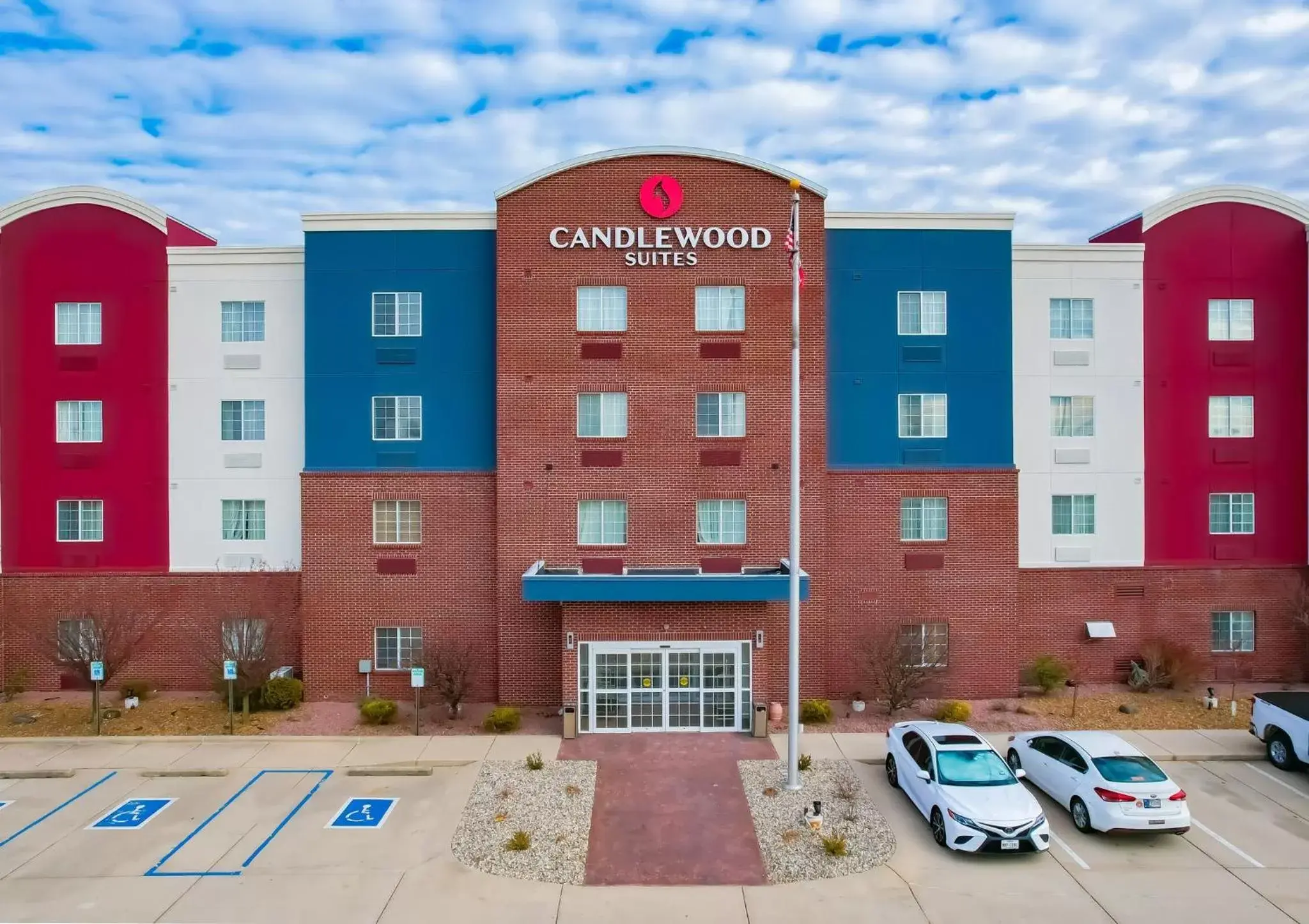 Property building, Floor Plan in Candlewood Suites Lafayette, an IHG Hotel
