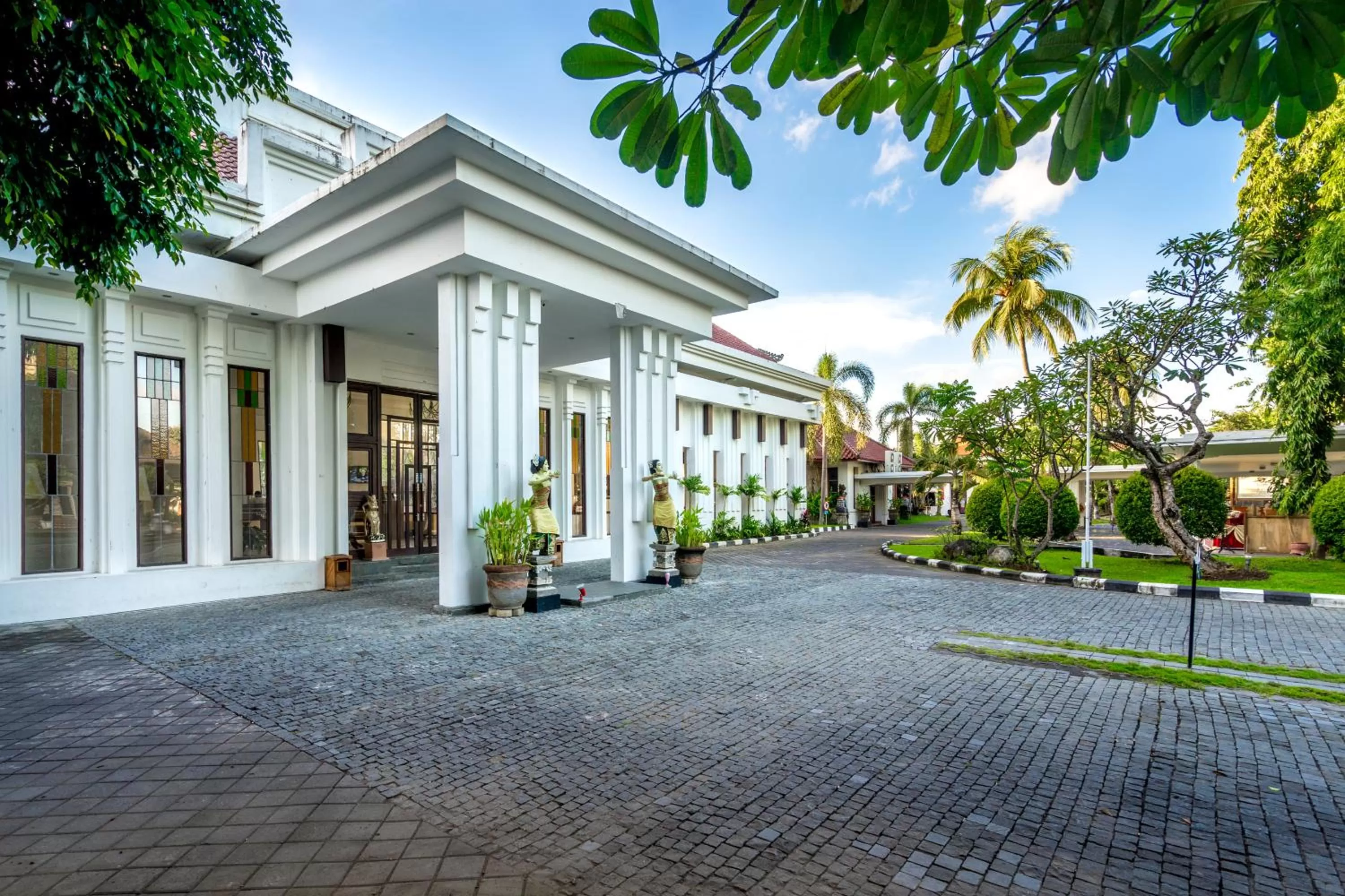Facade/entrance in Inna Bali Heritage Hotel