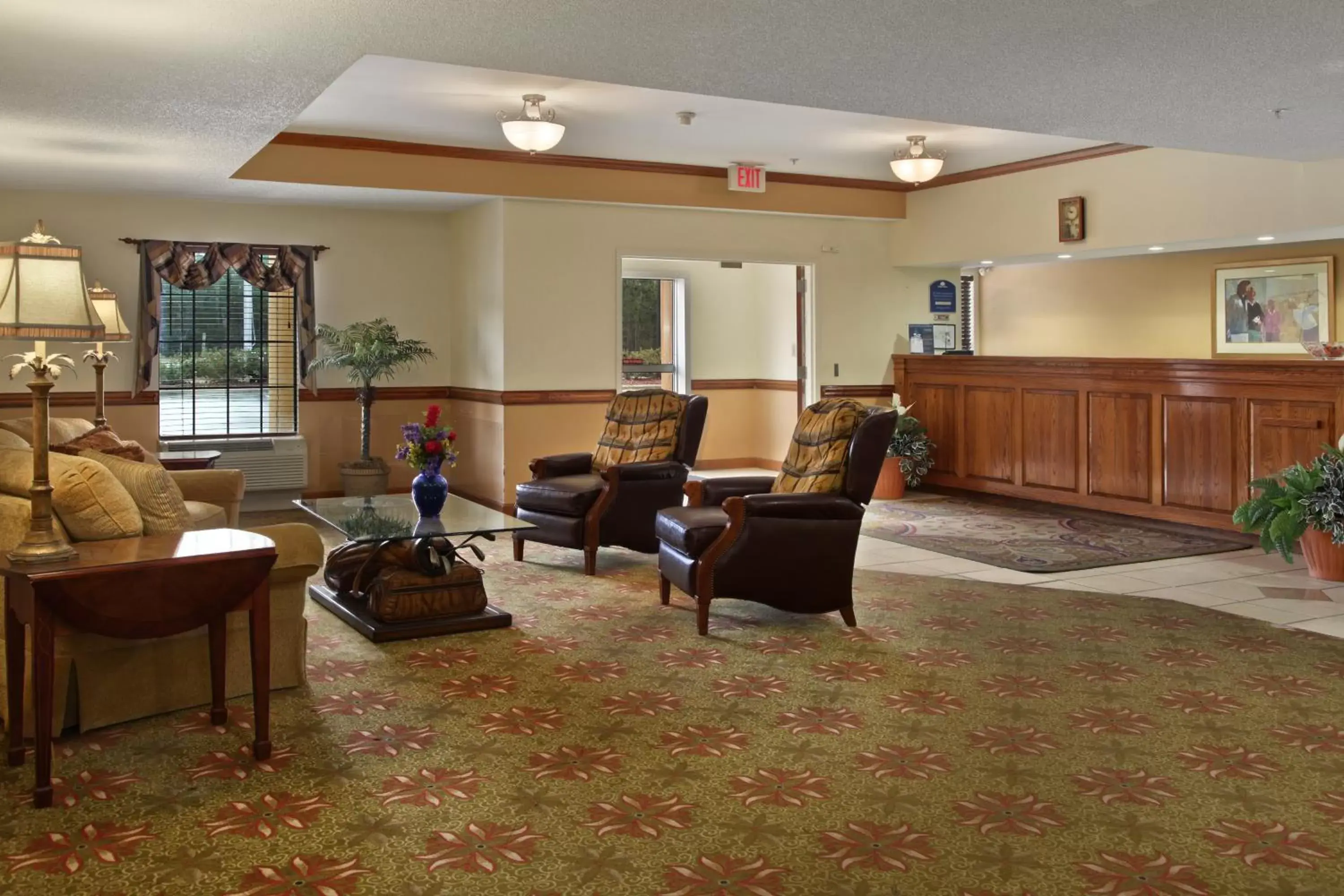 Lobby or reception in Days Inn by Wyndham Shallotte Lobby or reception in Days Inn by Wyndham Shallotte