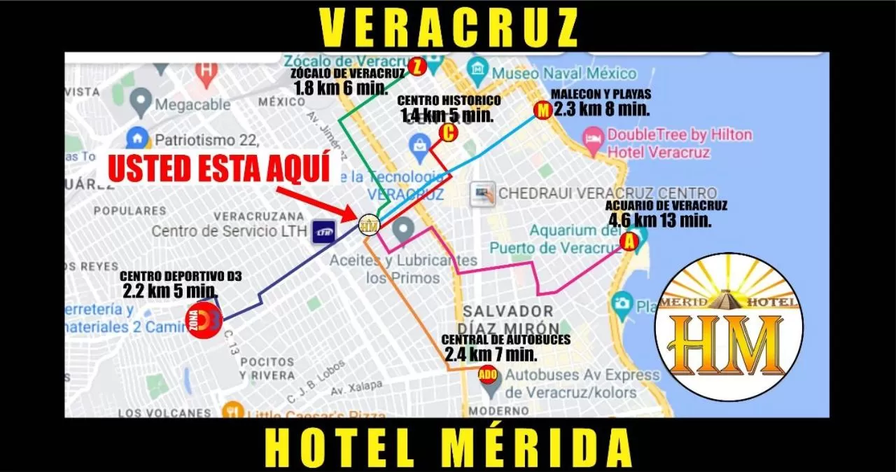 Street view in HOTEL MERIDA