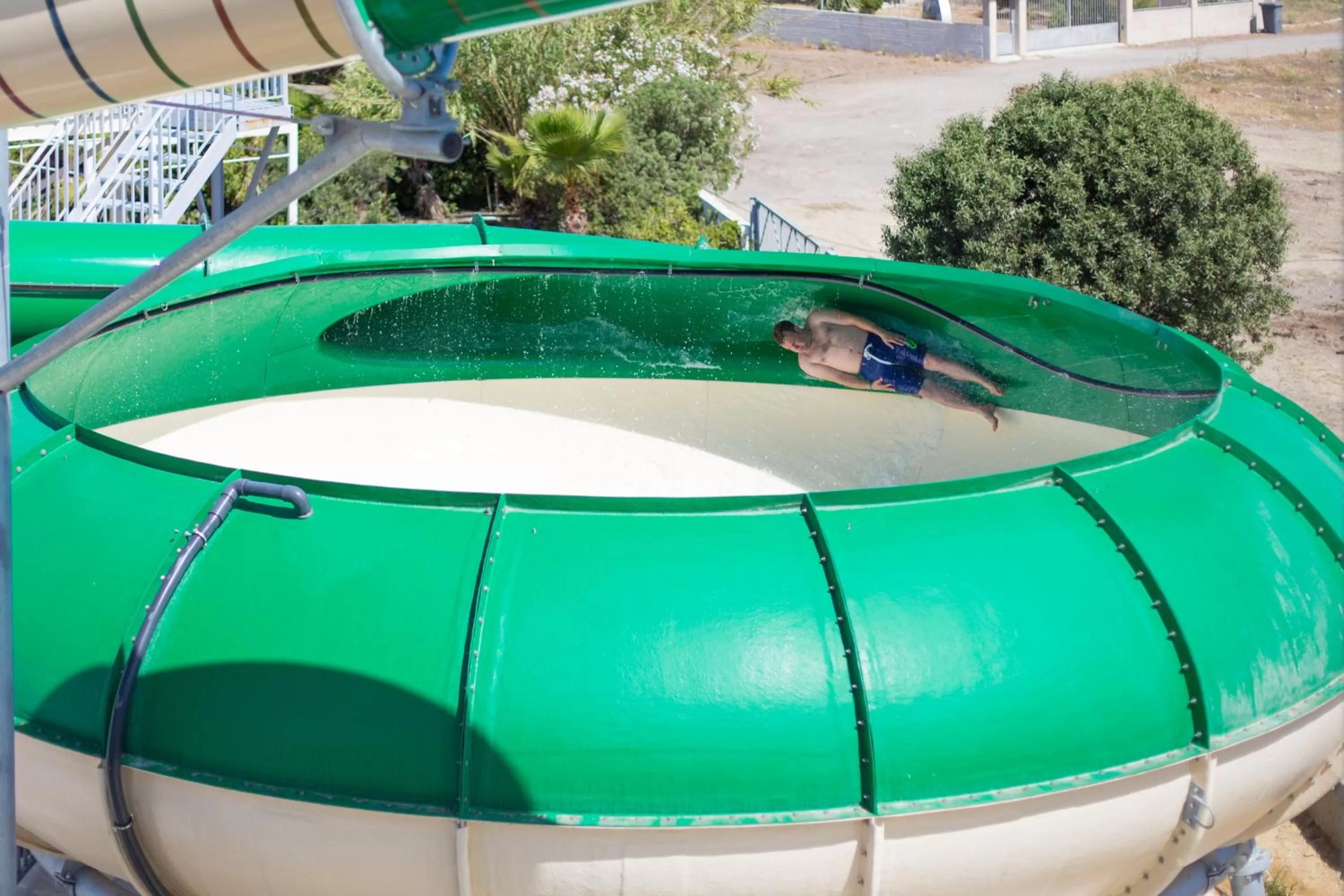 Aqua park in Kipriotis Village Resort