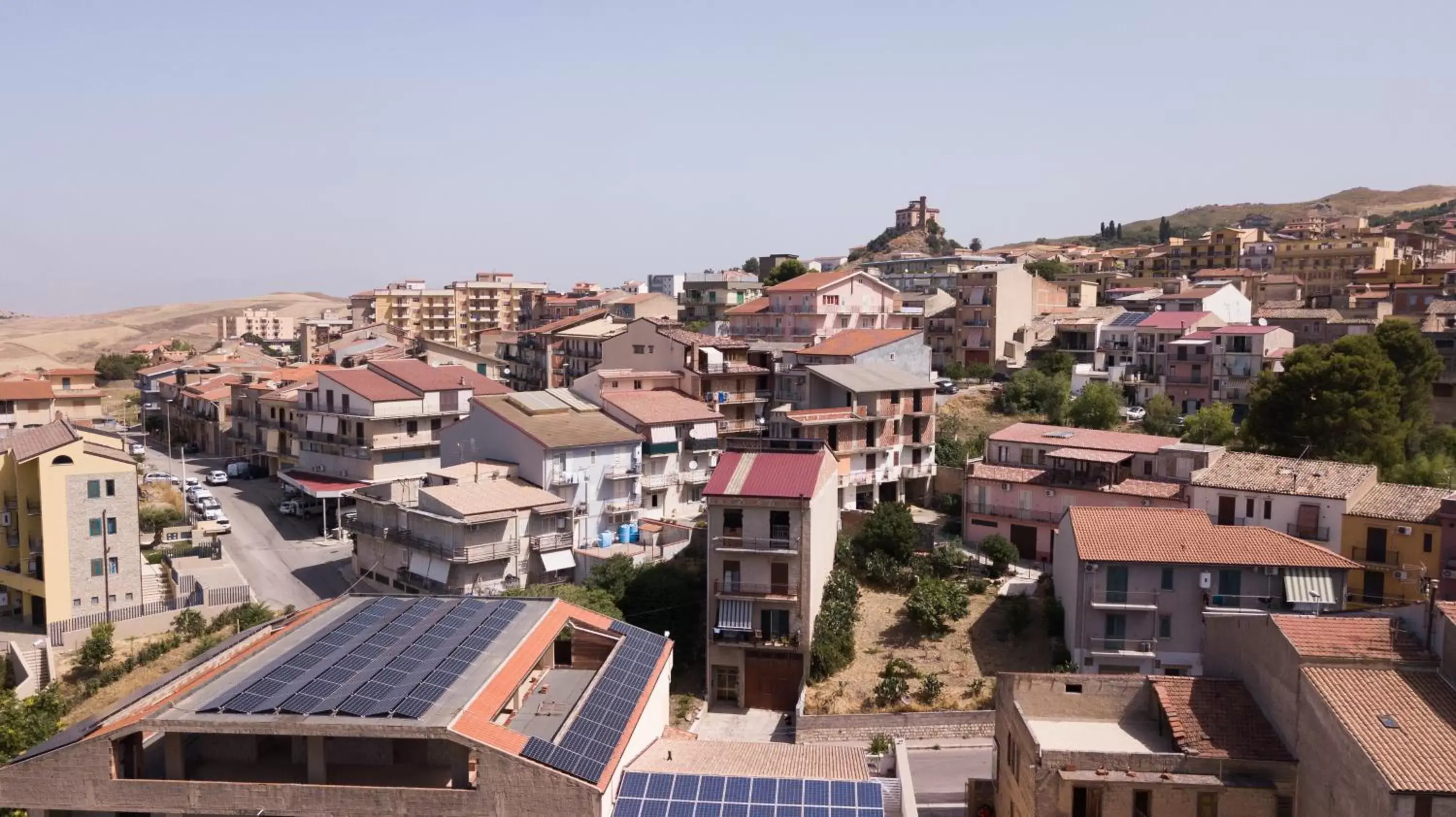 City view, Bird's-eye View in Corleone GUESTHOUSE