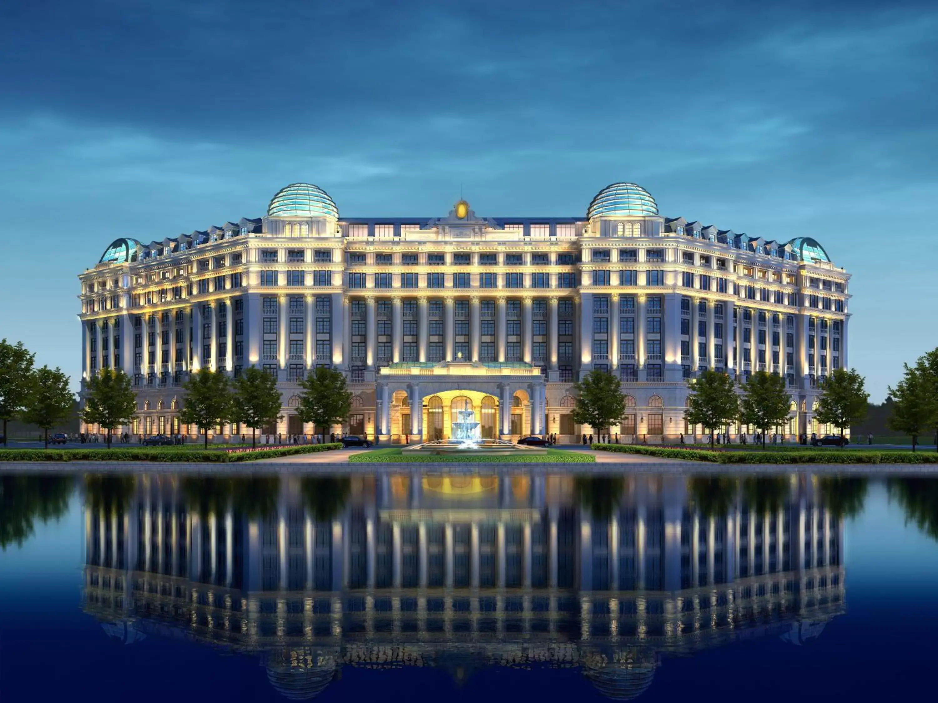 Facade/entrance in Sofitel Shanghai Hongqiao Facade/entrance in Sofitel Shanghai Hongqiao