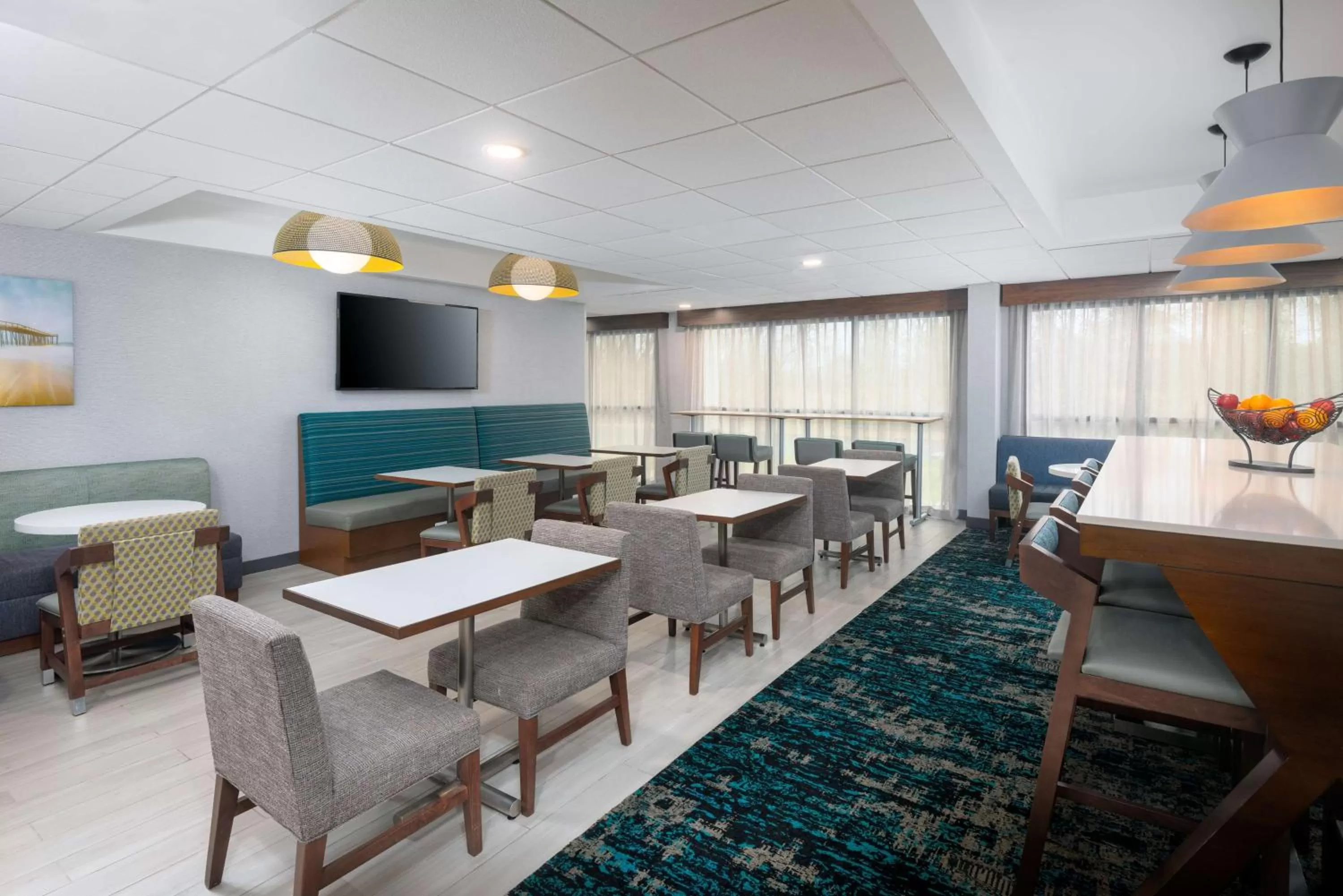 Breakfast in Hampton Inn Salisbury