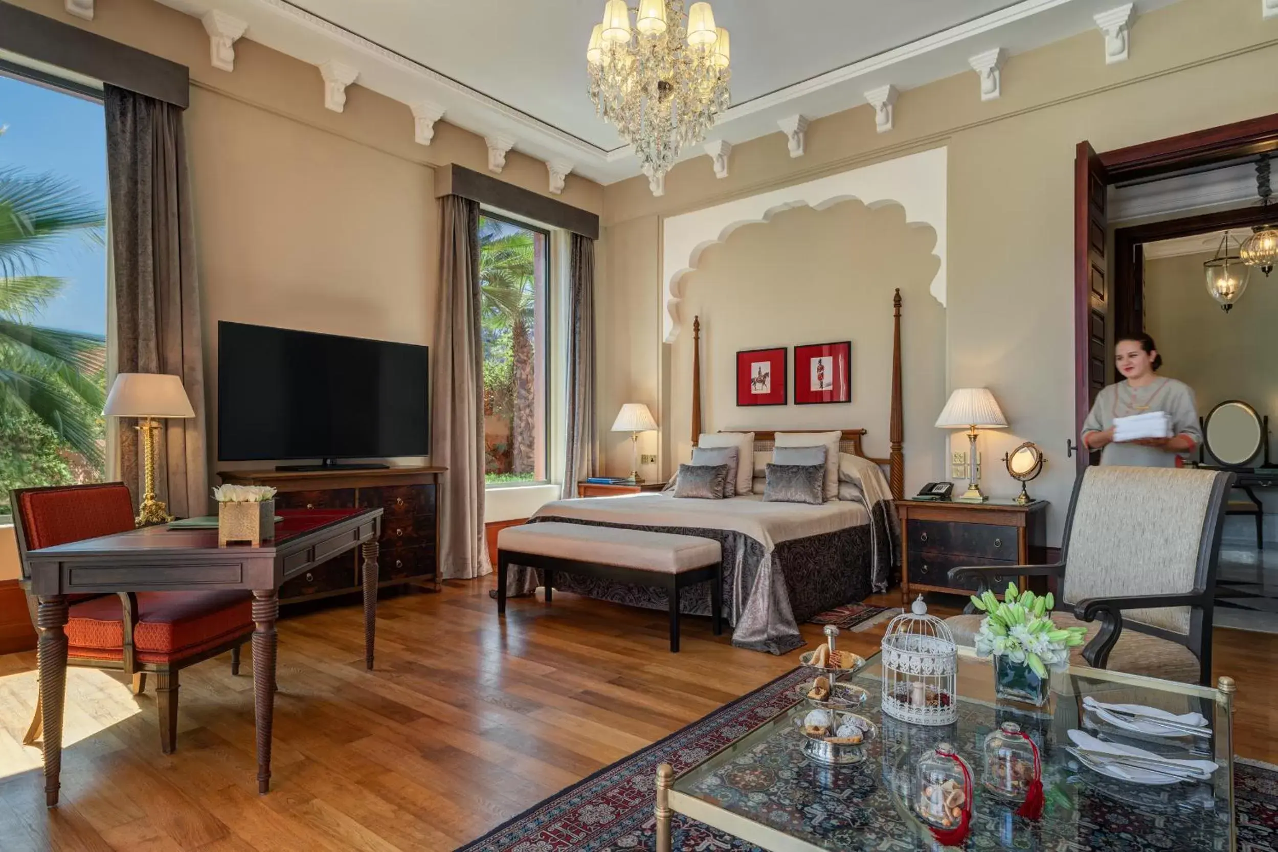 Bedroom in The Oberoi Marrakech