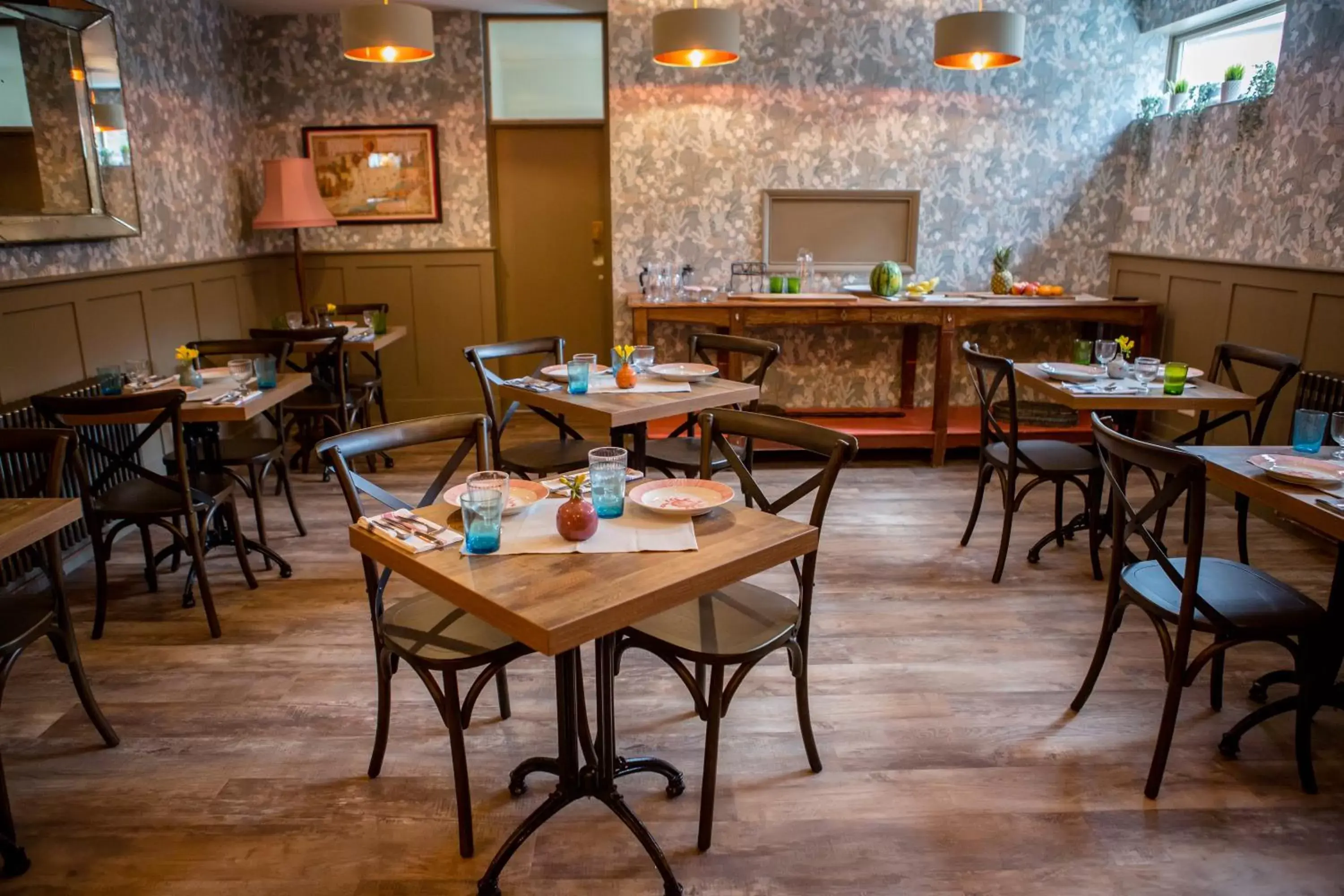 Living room in Moore House Living room in Moore House