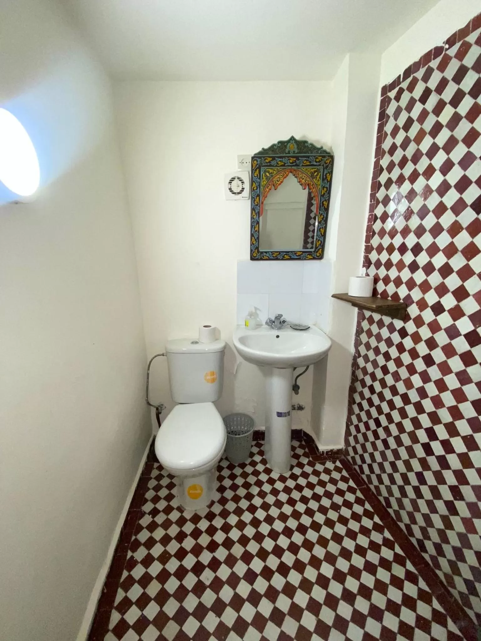 Bathroom in Fez Dar