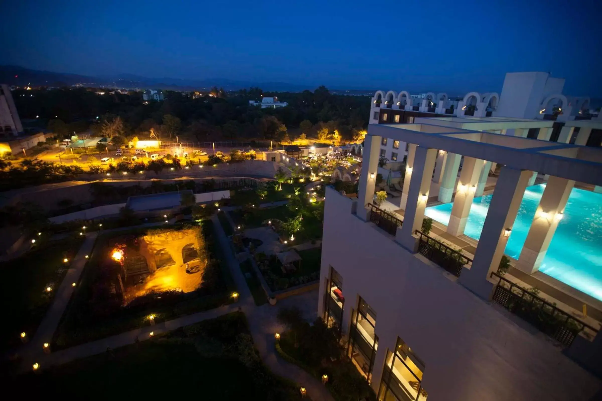 Other, Bird's-eye View in Islamabad Serena Hotel