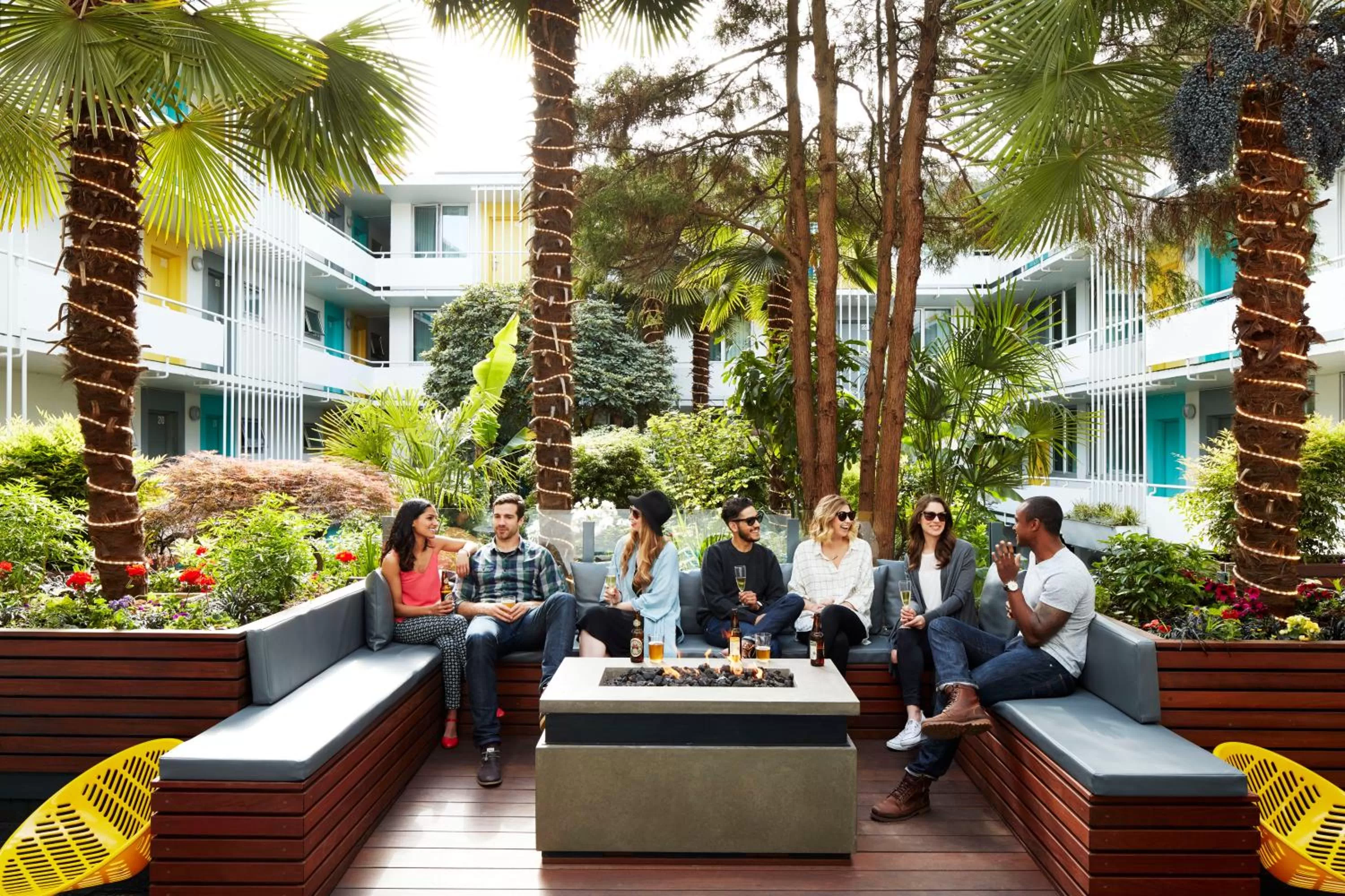 Communal lounge/ TV room in The Burrard