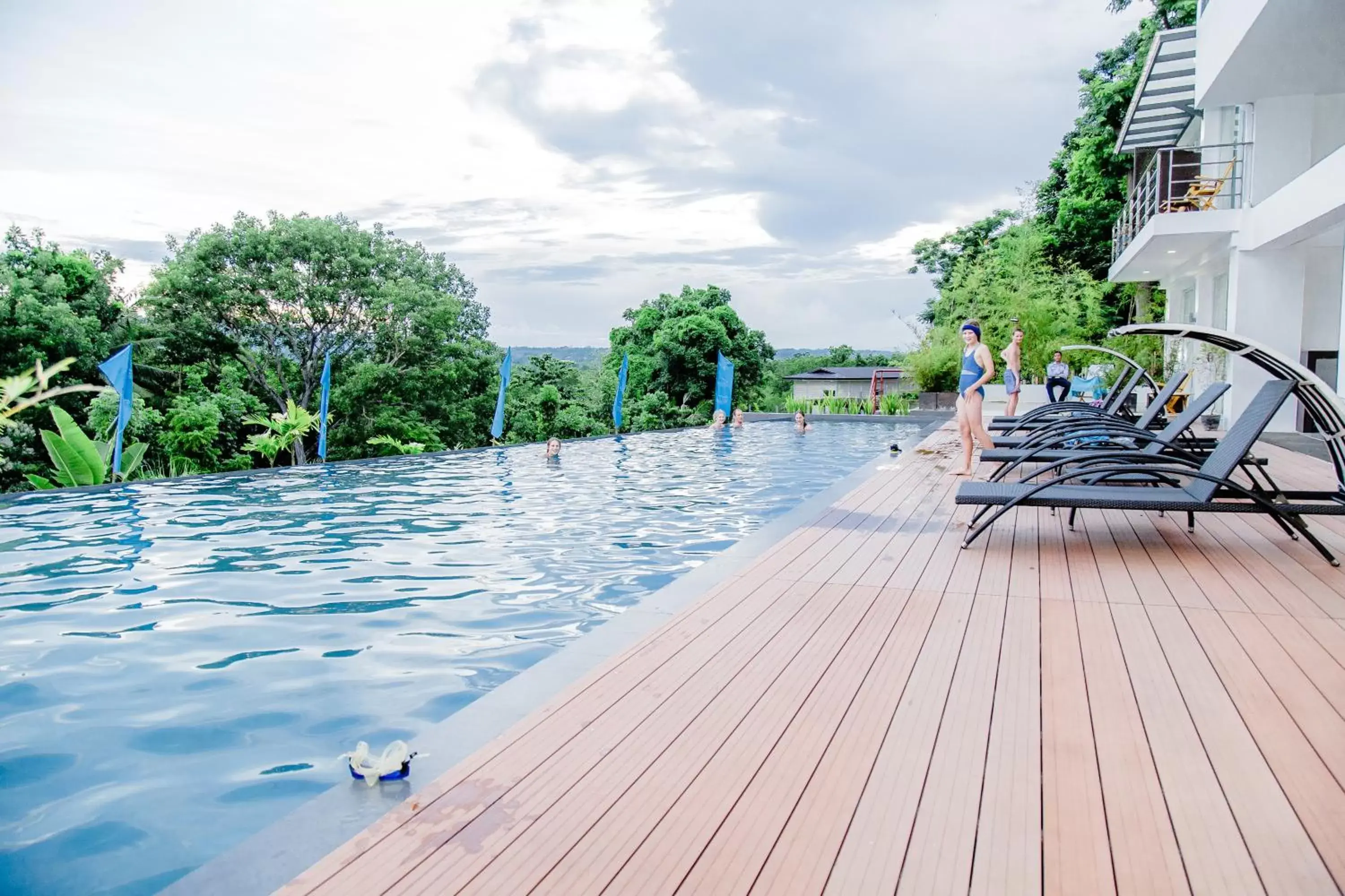 Day, Swimming Pool in Ocean Suites Bohol Boutique Hotel