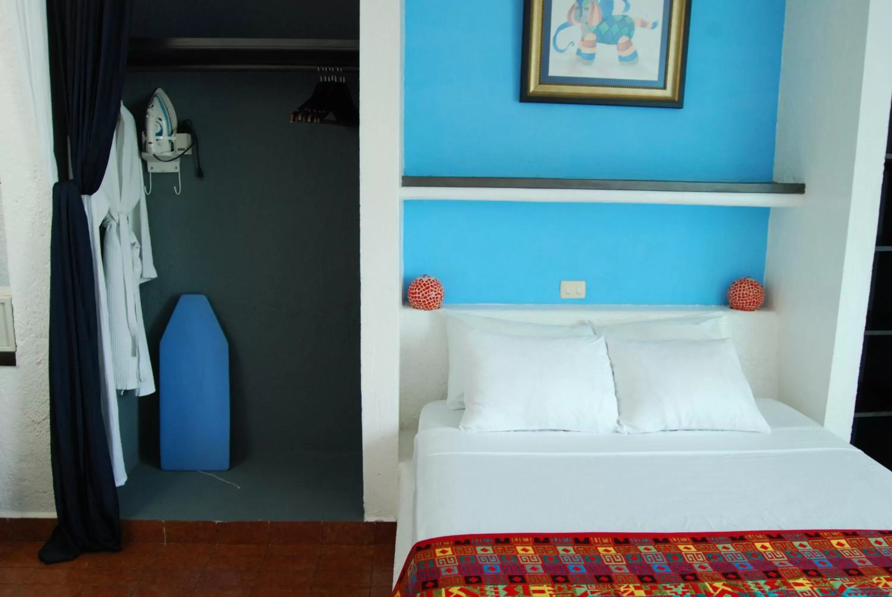 Bed in Hotel Villas Las Anclas