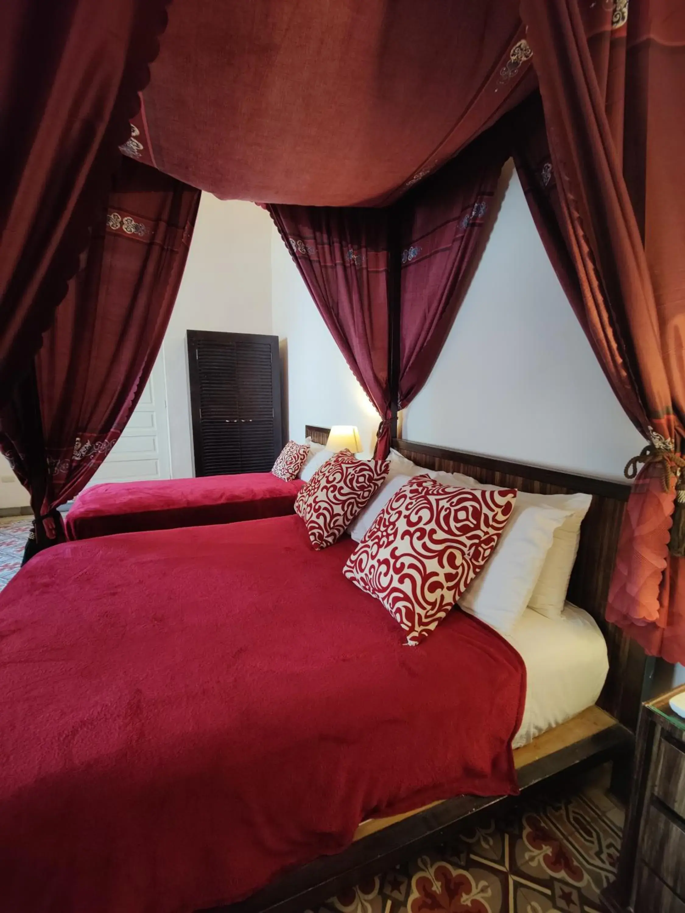 Bed in Casa Sánchez Hotel