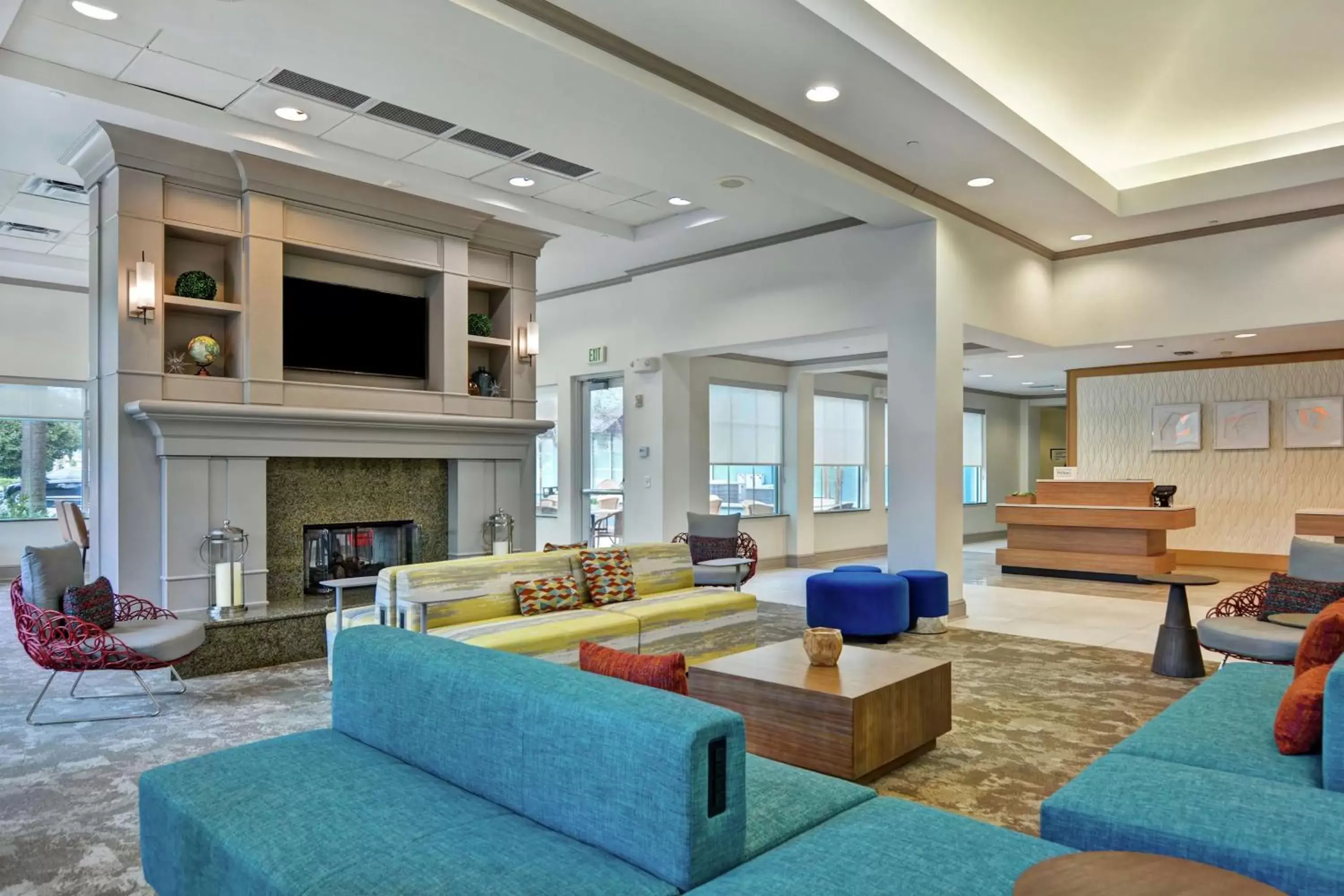 Lobby or reception, Seating Area in Hilton Garden Inn Orlando Lake Buena Vista