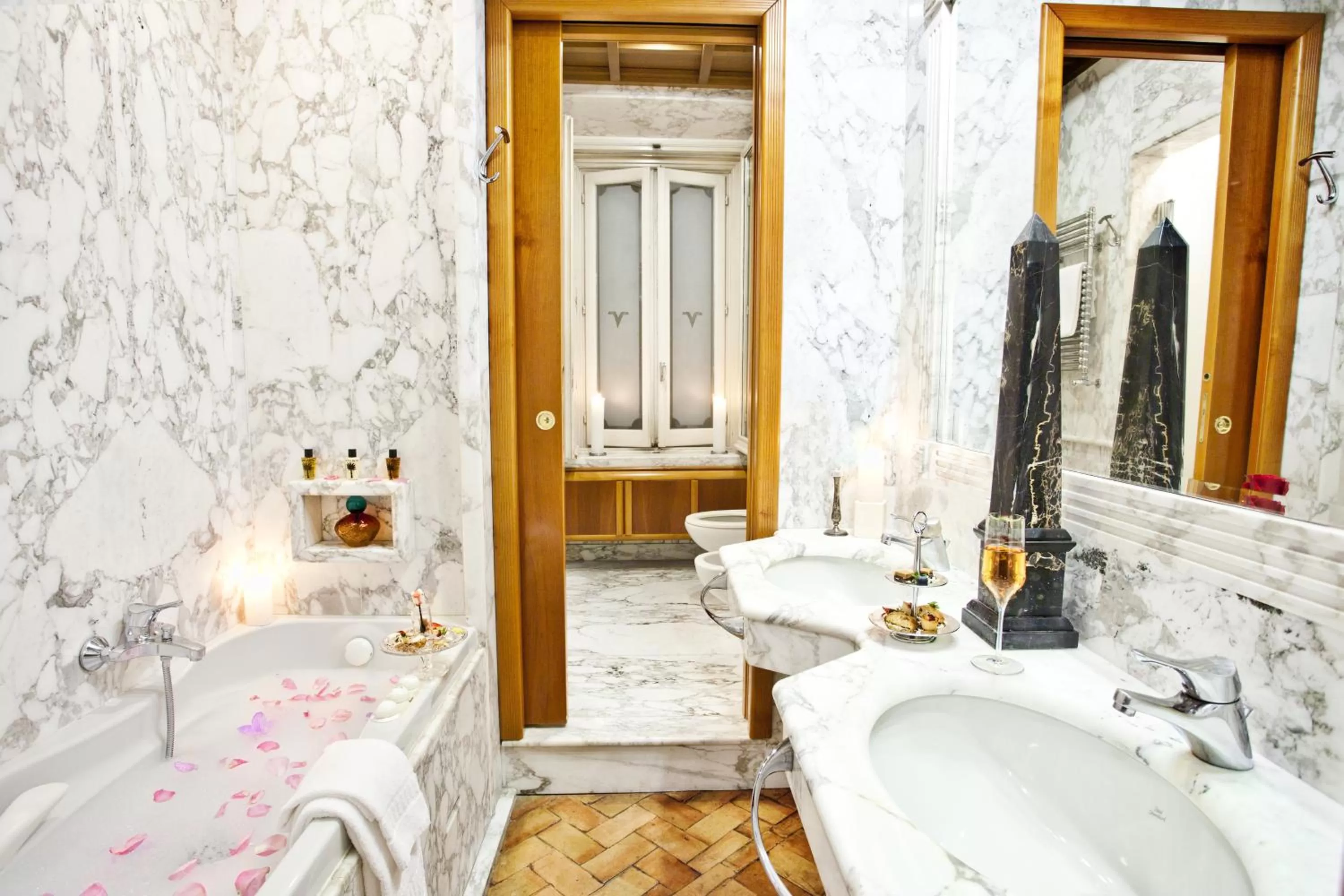 Bathroom in Hotel Valadier