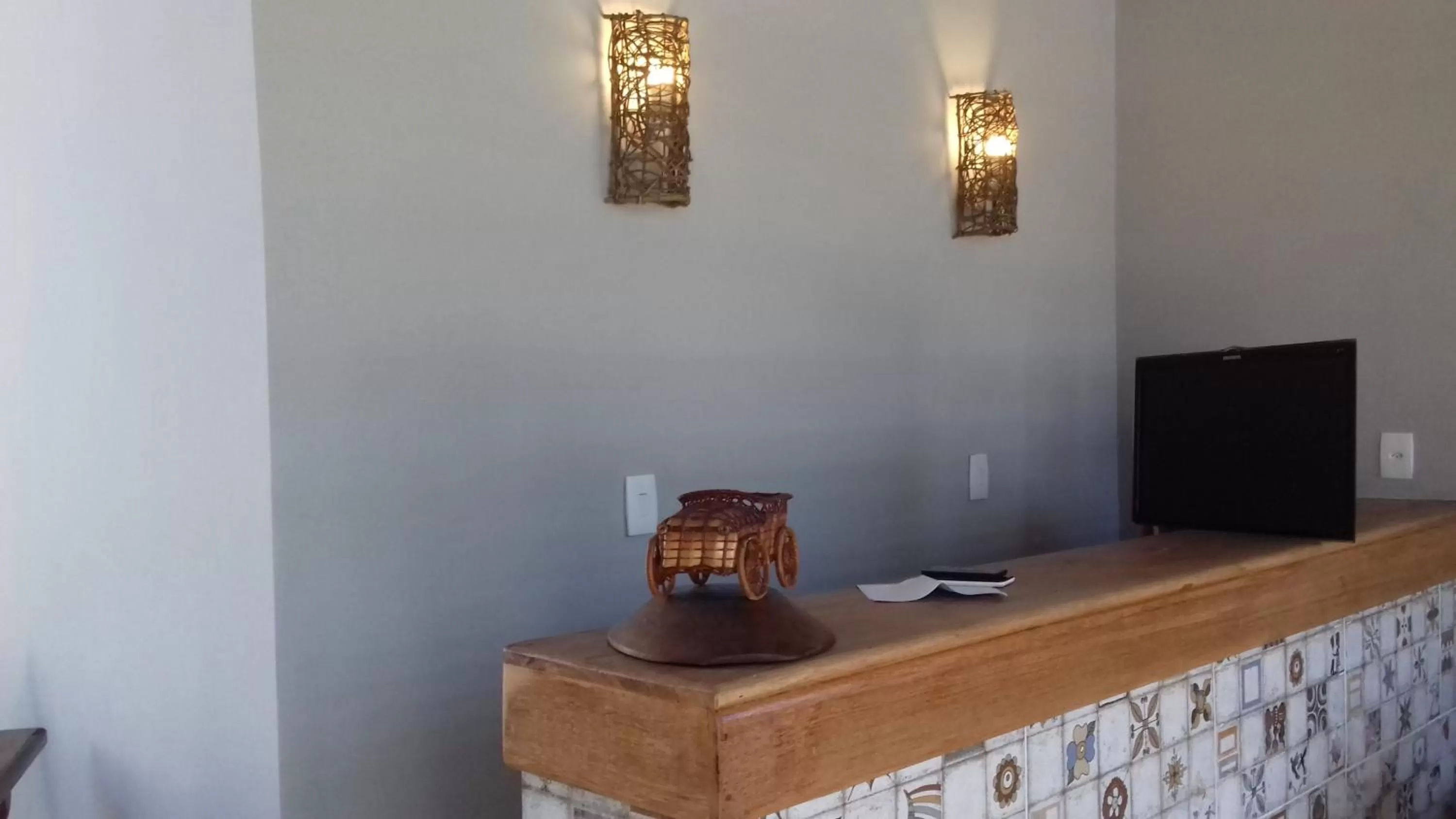 Lobby or reception in Pousada Boa Vida