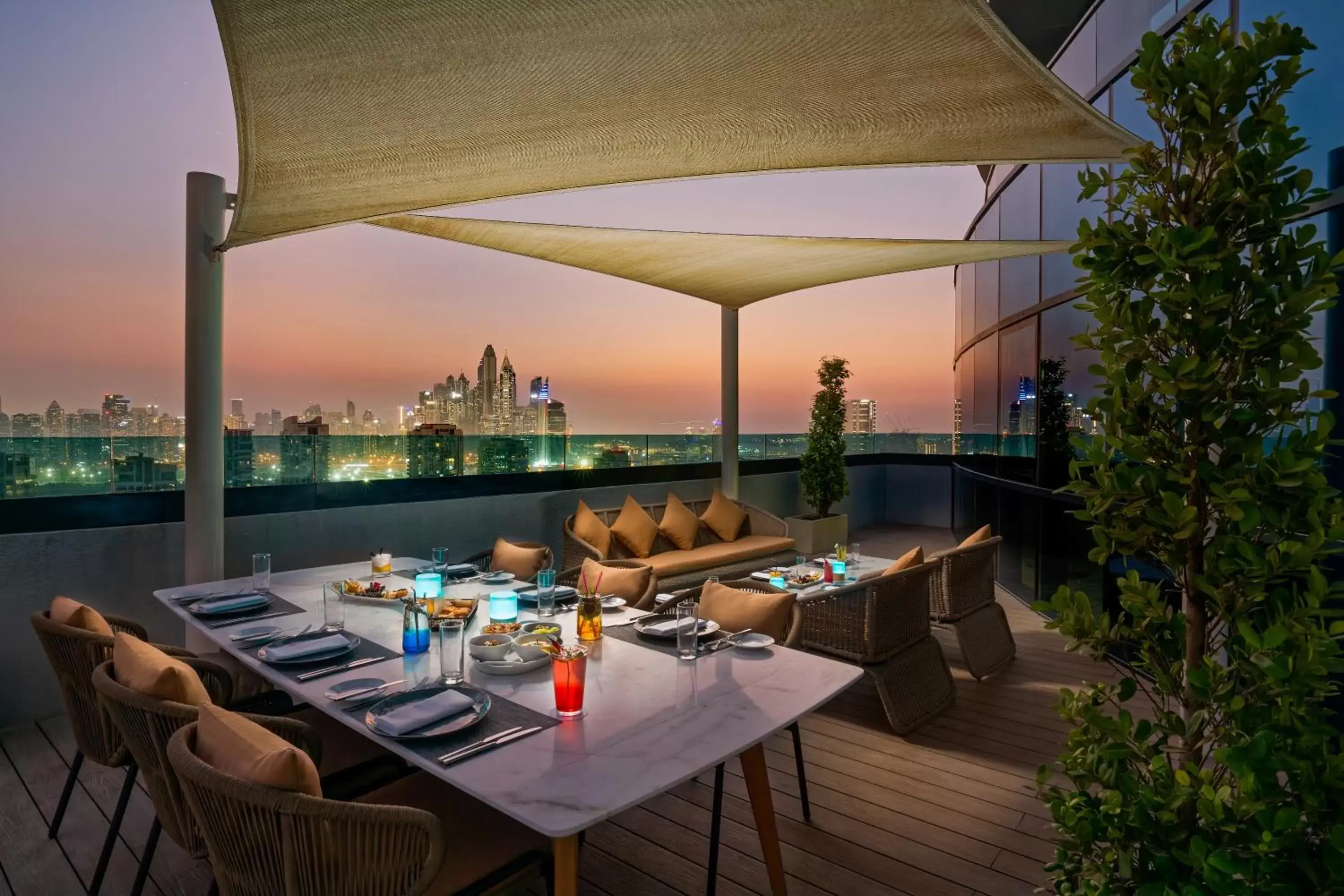 Balcony/Terrace in Millennium Place Barsha Heights Hotel Apartments