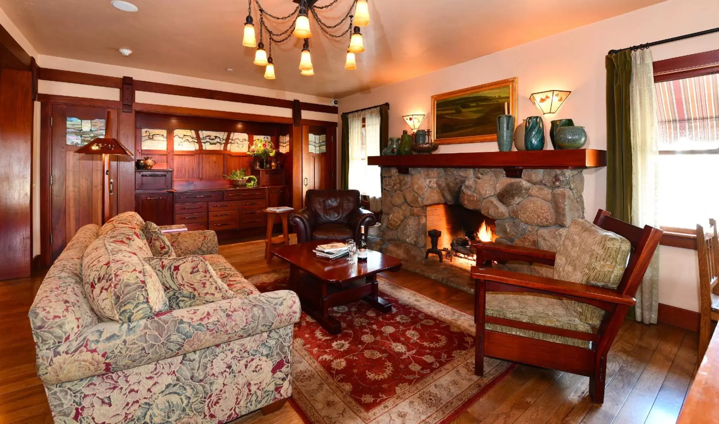 Living room in Blackbird Inn Living room in Blackbird Inn