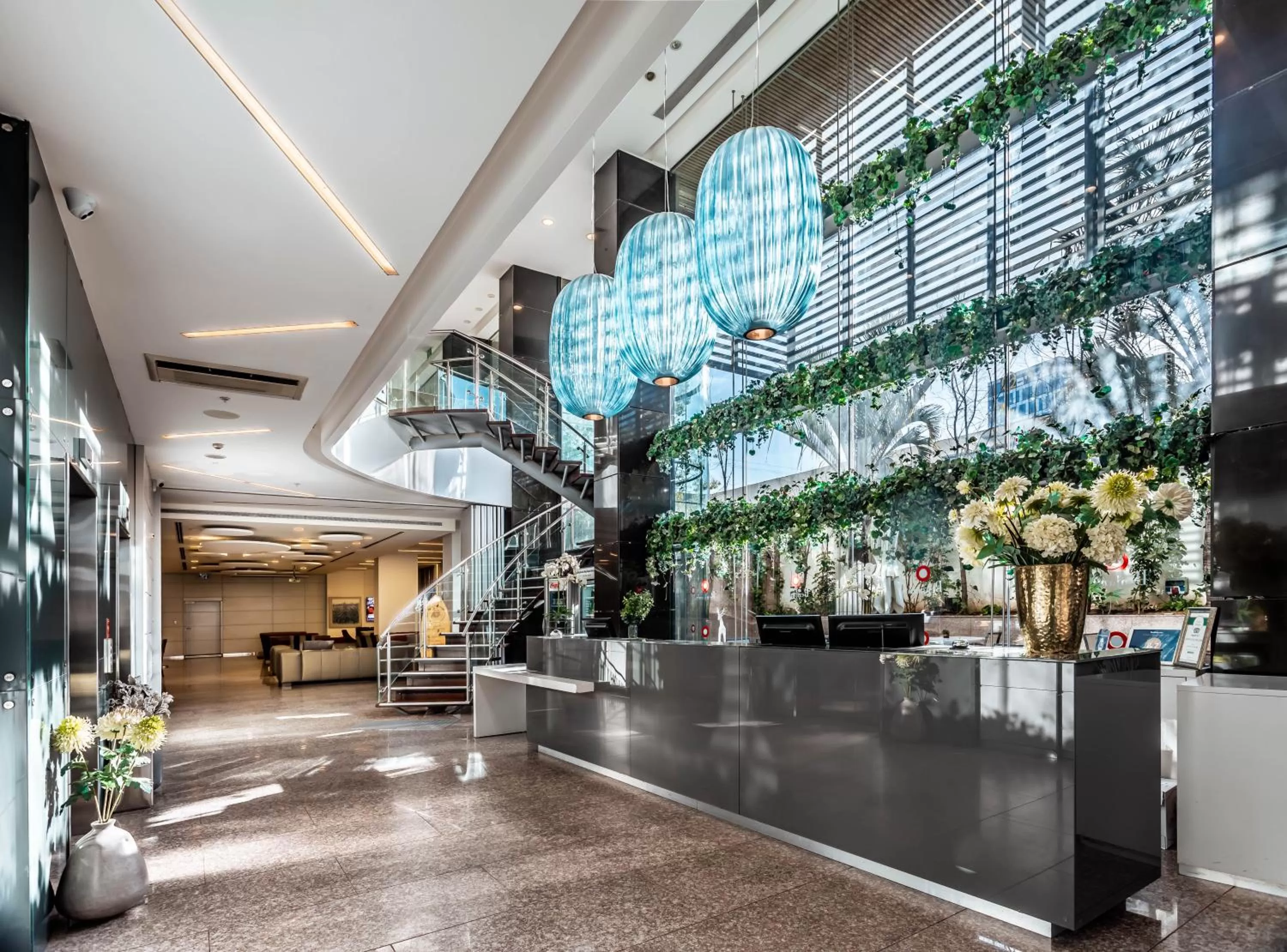 Lobby or reception in Benjamin Business Hotel