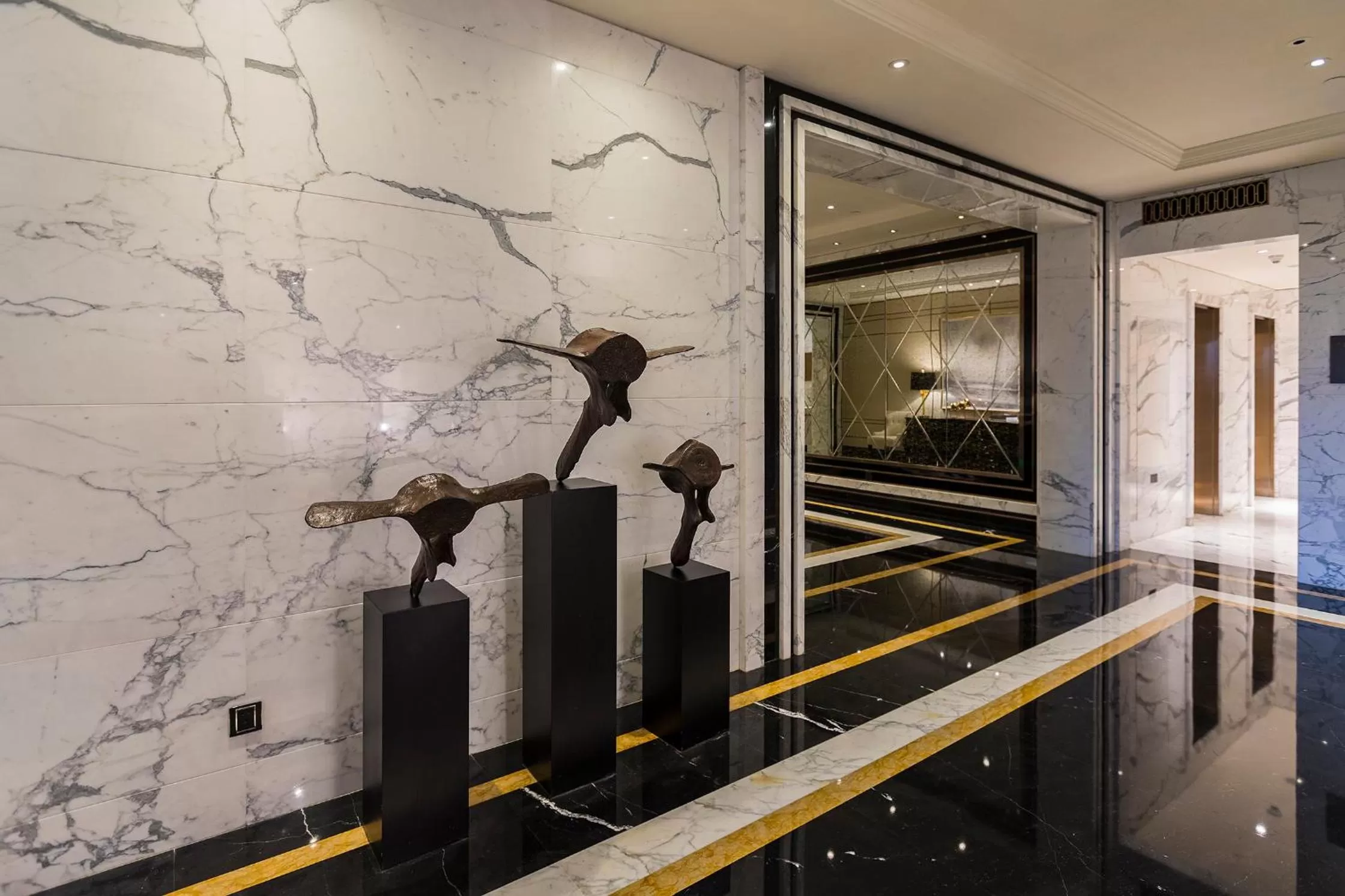 Decorative detail in Bellagio by MGM Shanghai - on the bund