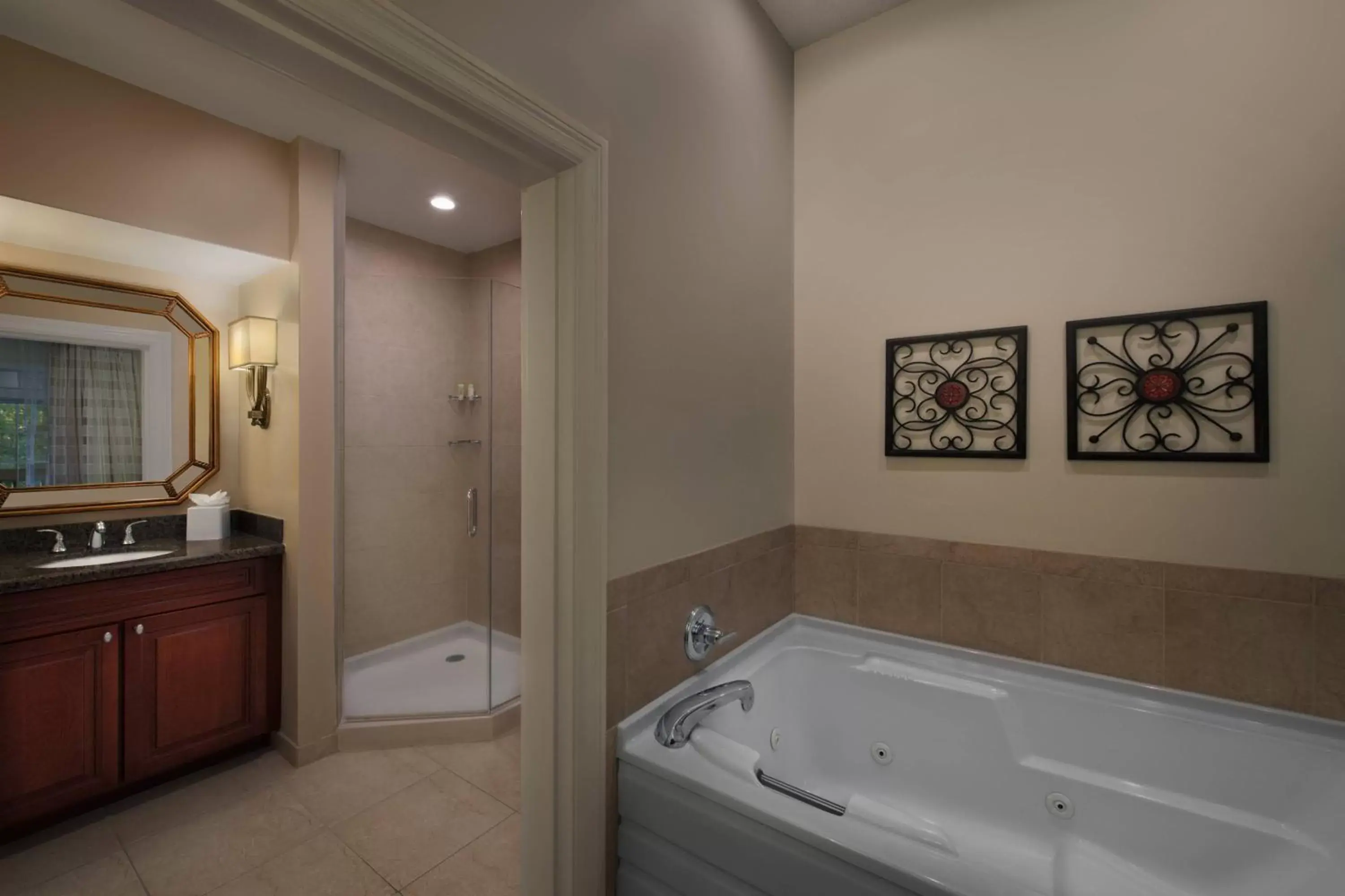 Bathroom in Marriott's Manor Club at Ford's Colony