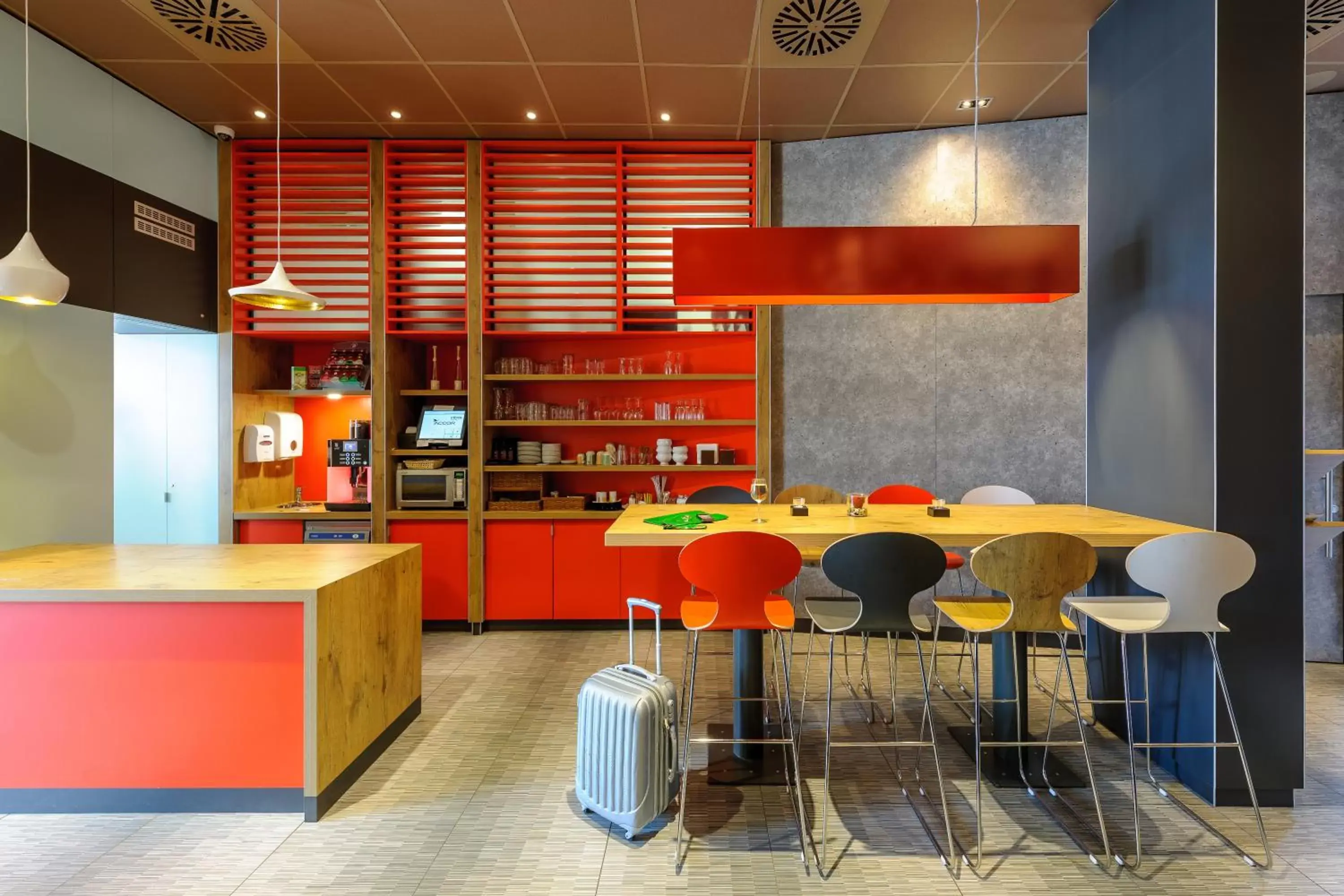 Lounge or bar in ibis Jena City Lounge or bar in ibis Jena City