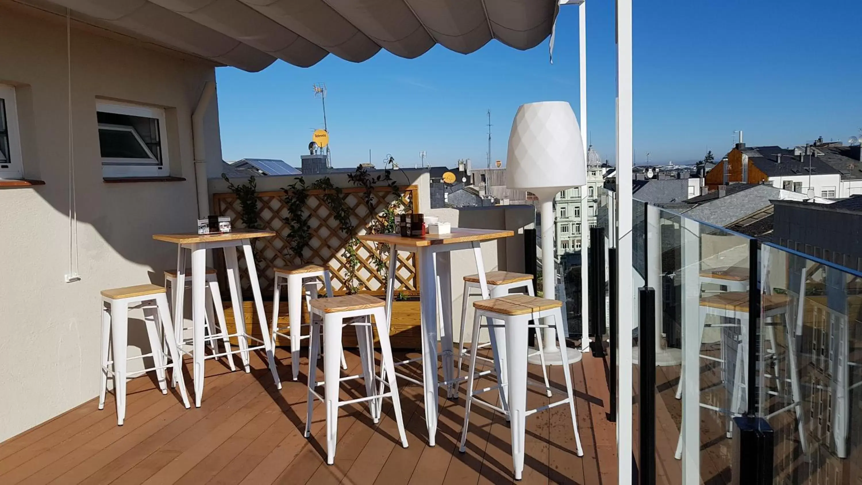 Balcony/Terrace in Hotel Mendez Nuñez