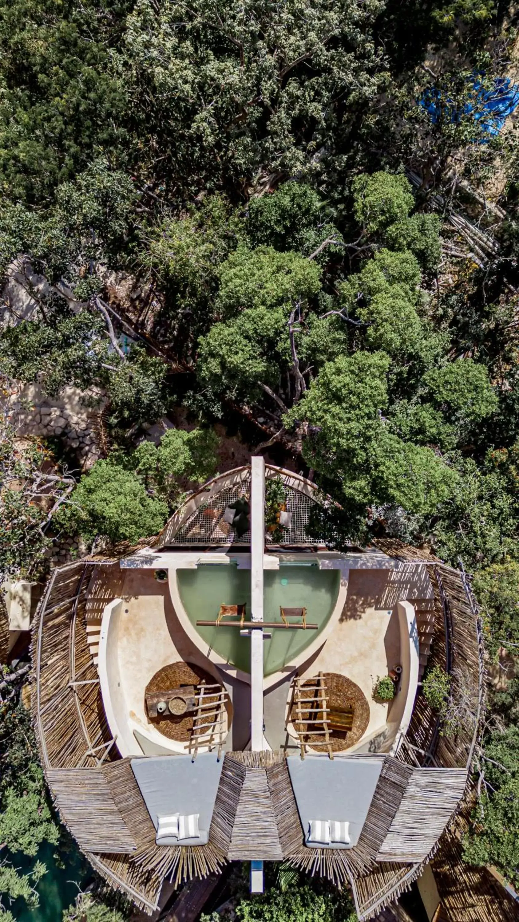 Natural landscape, Bird's-eye View in Romantic Rubi Tulum