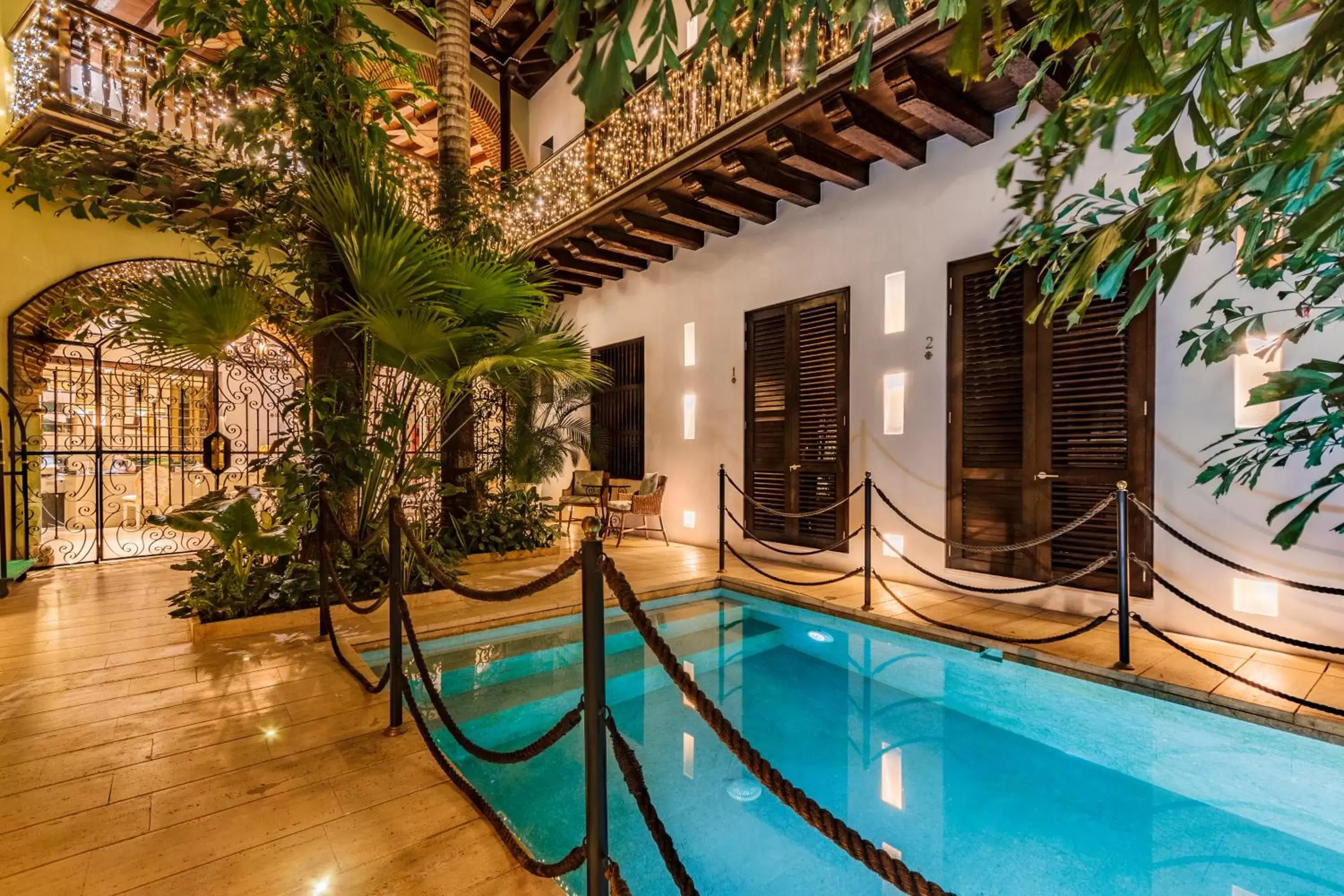 Swimming Pool in Hotel Capellán de Getsemaní