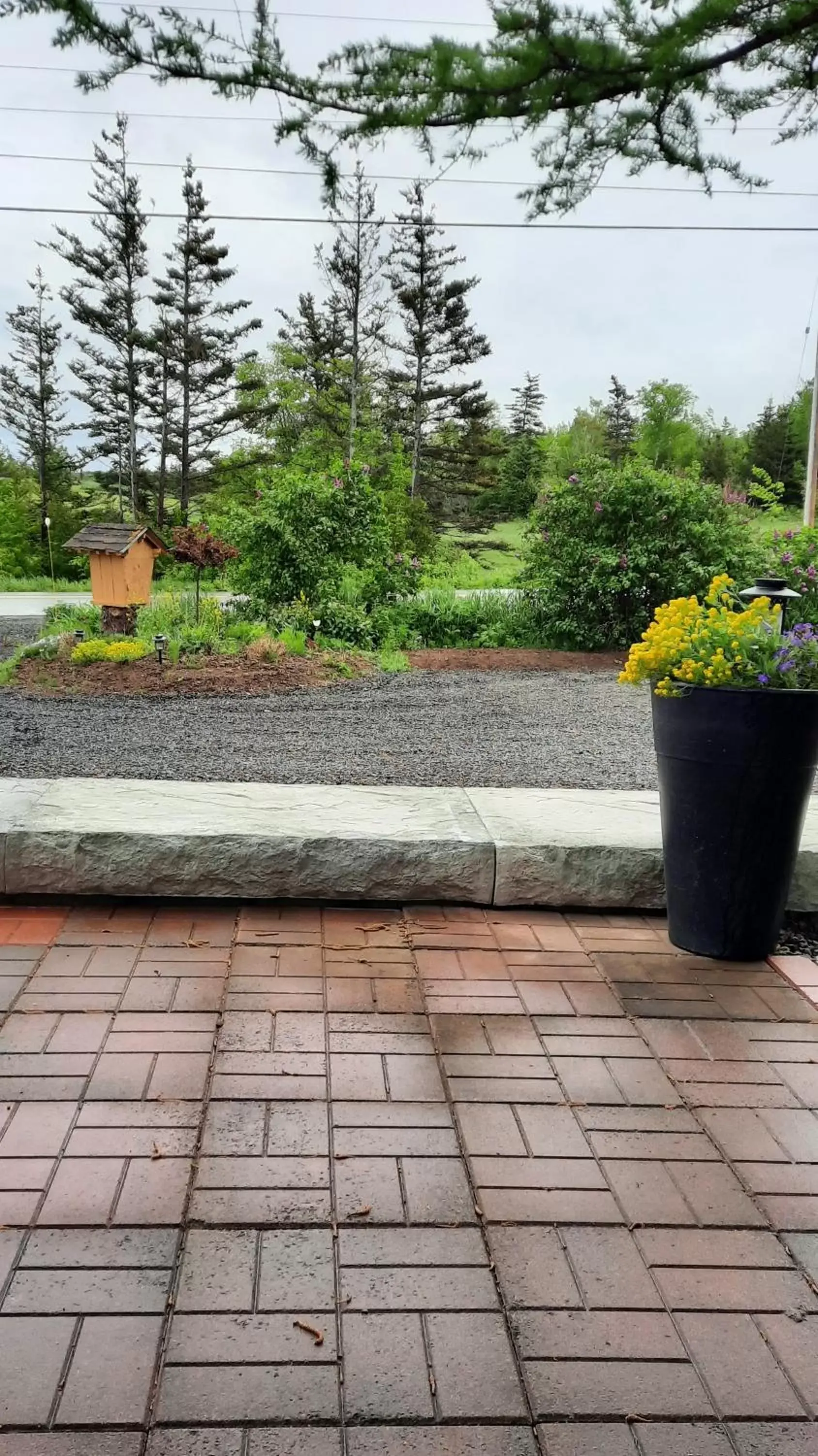 Patio in Edelweiss Inn Nova Scotia