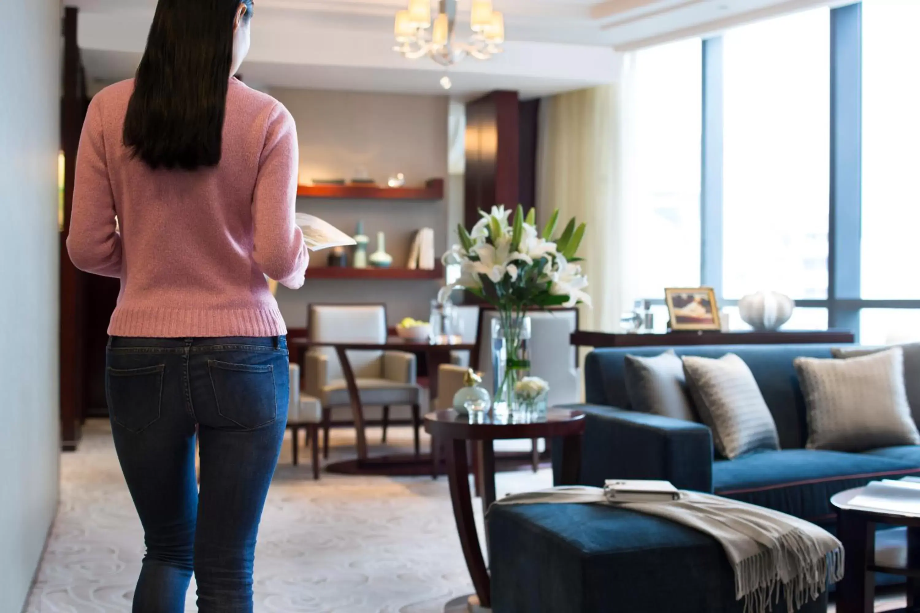 Living room in JW Marriott Hotel Chongqing