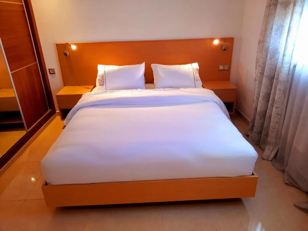 Bed in RESIDENCE PUERTO MARINA Corniche d'Asilah