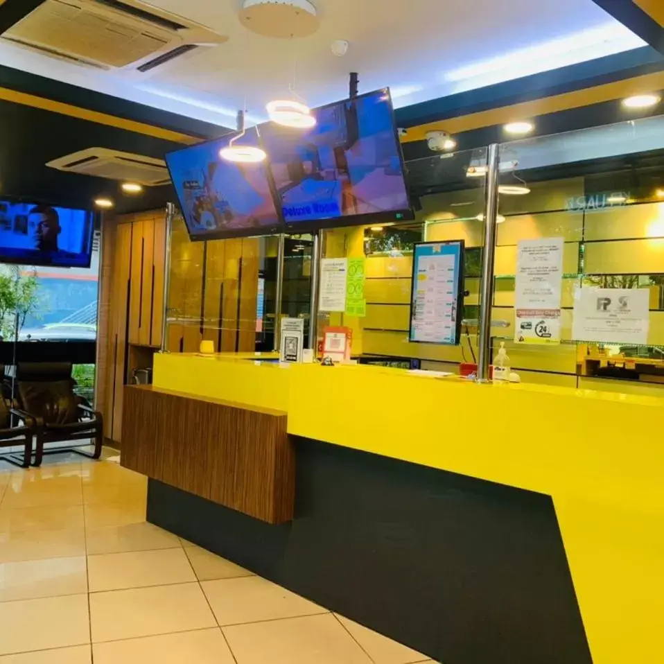 Lobby or reception, Lobby/Reception in Smile Hotel Selayang Point