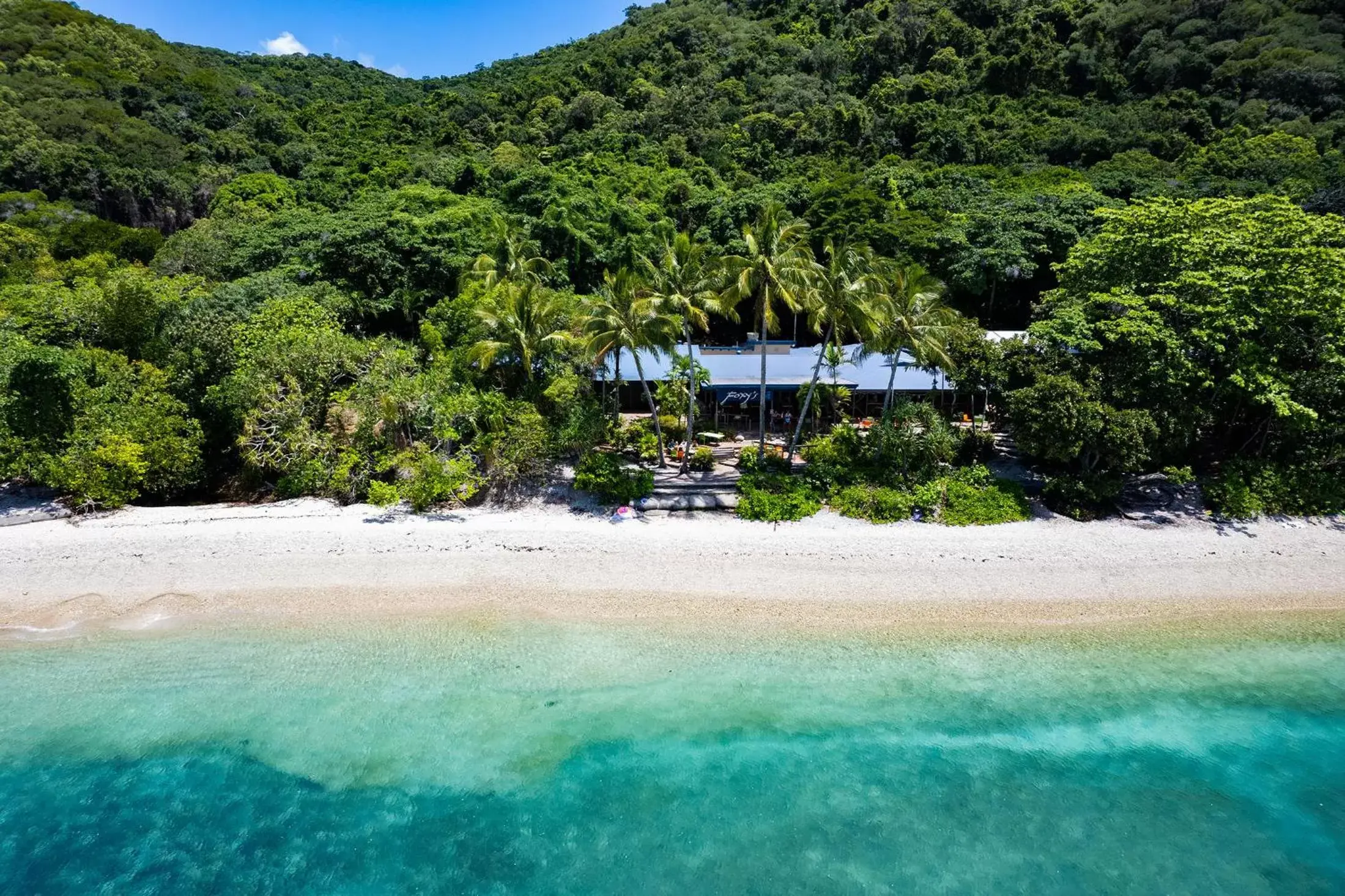 Natural landscape, Bird's-eye View in Fitzroy Island Resort