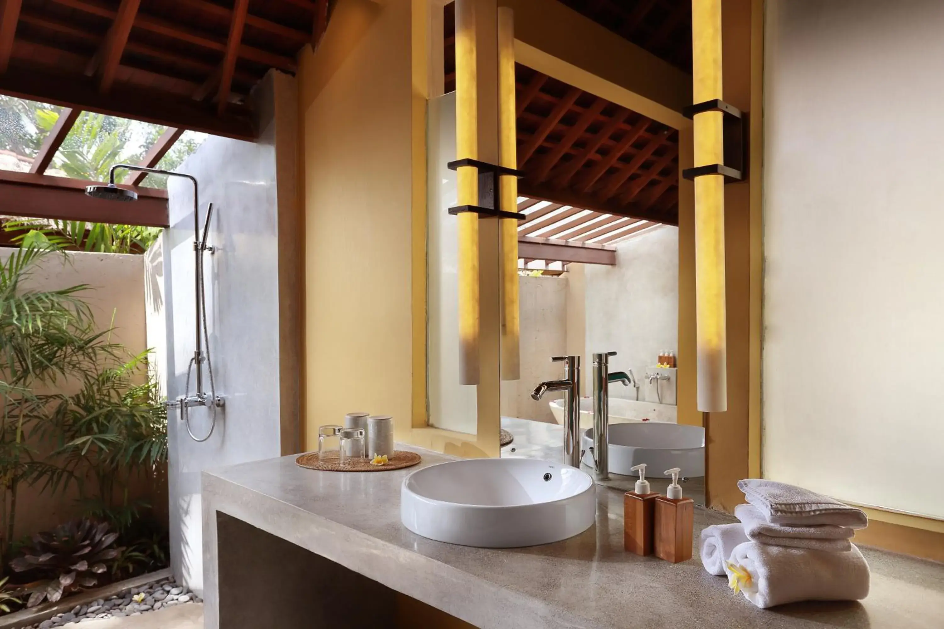 Bathroom in Temuku Villas Ubud - CHSE Certified