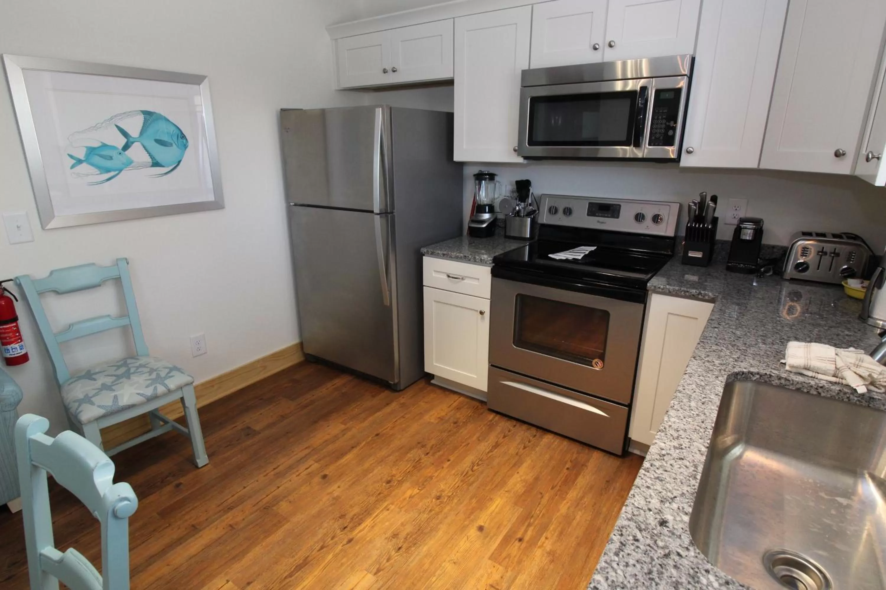 Kitchen or kitchenette in Whalebone Ocean Cottages by KEES Vacations