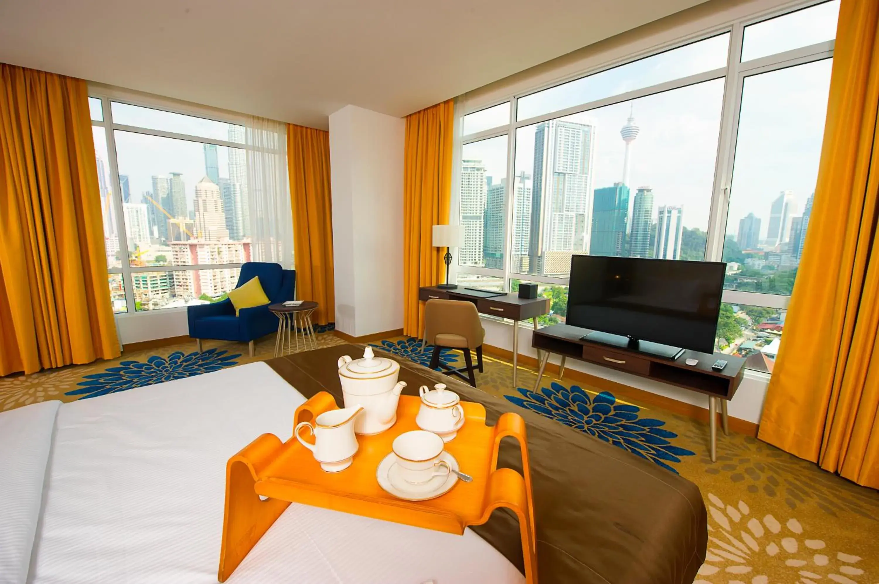 City view, TV/Entertainment Center in Tamu Hotel & Suites Kuala Lumpur