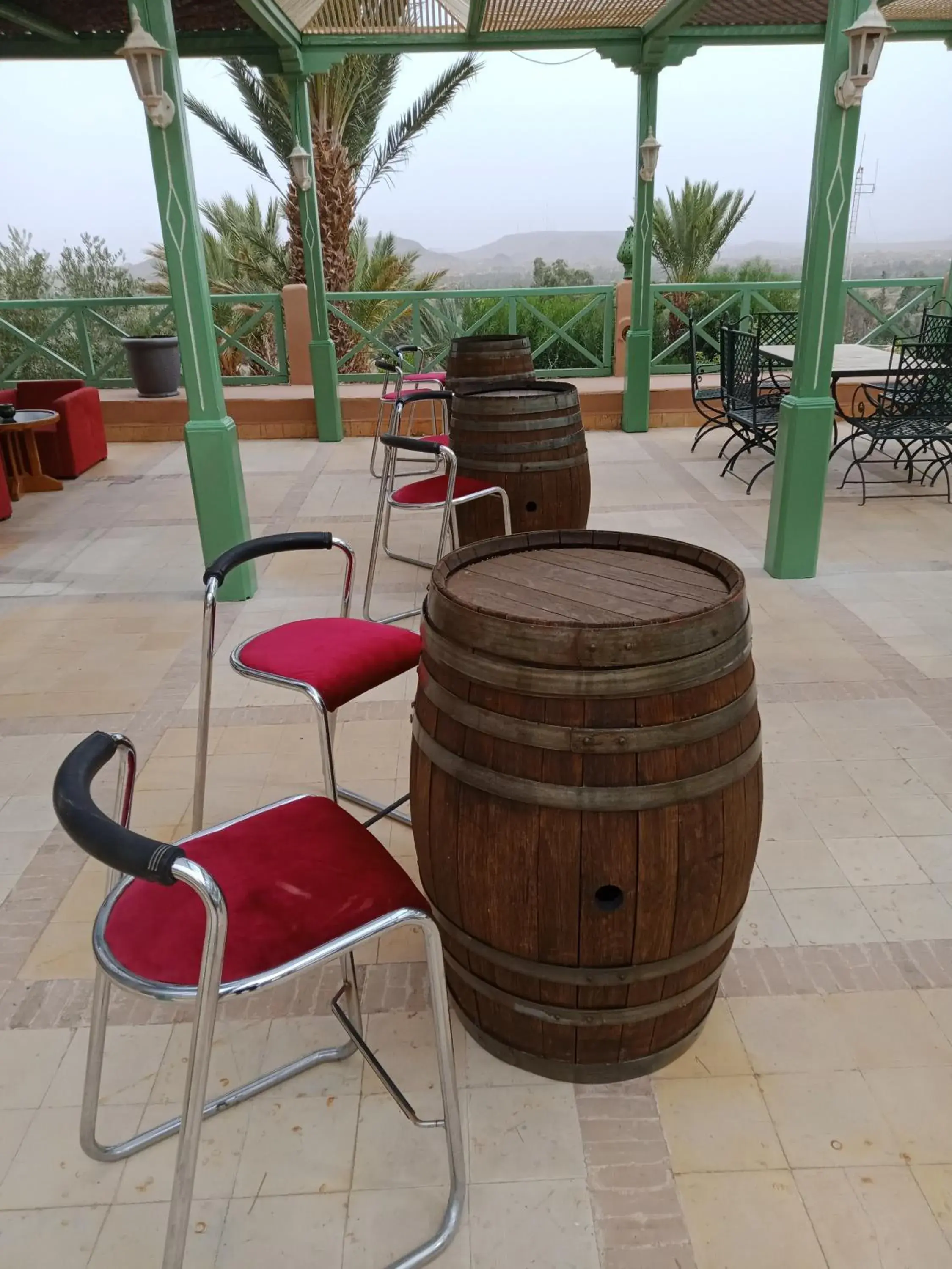 Seating area in Kenzi Azghor Hotel